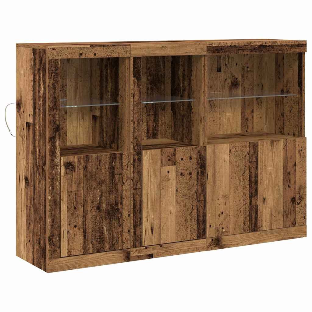 vidaXL Sideboard Sideboard Altholz 142,5 x günstig online kaufen