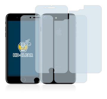 BROTECT Schutzfolie für Apple iPhone 7 Plus (Display+Rückseite), Displayschutzfolie, 2 Stück, Folie klar