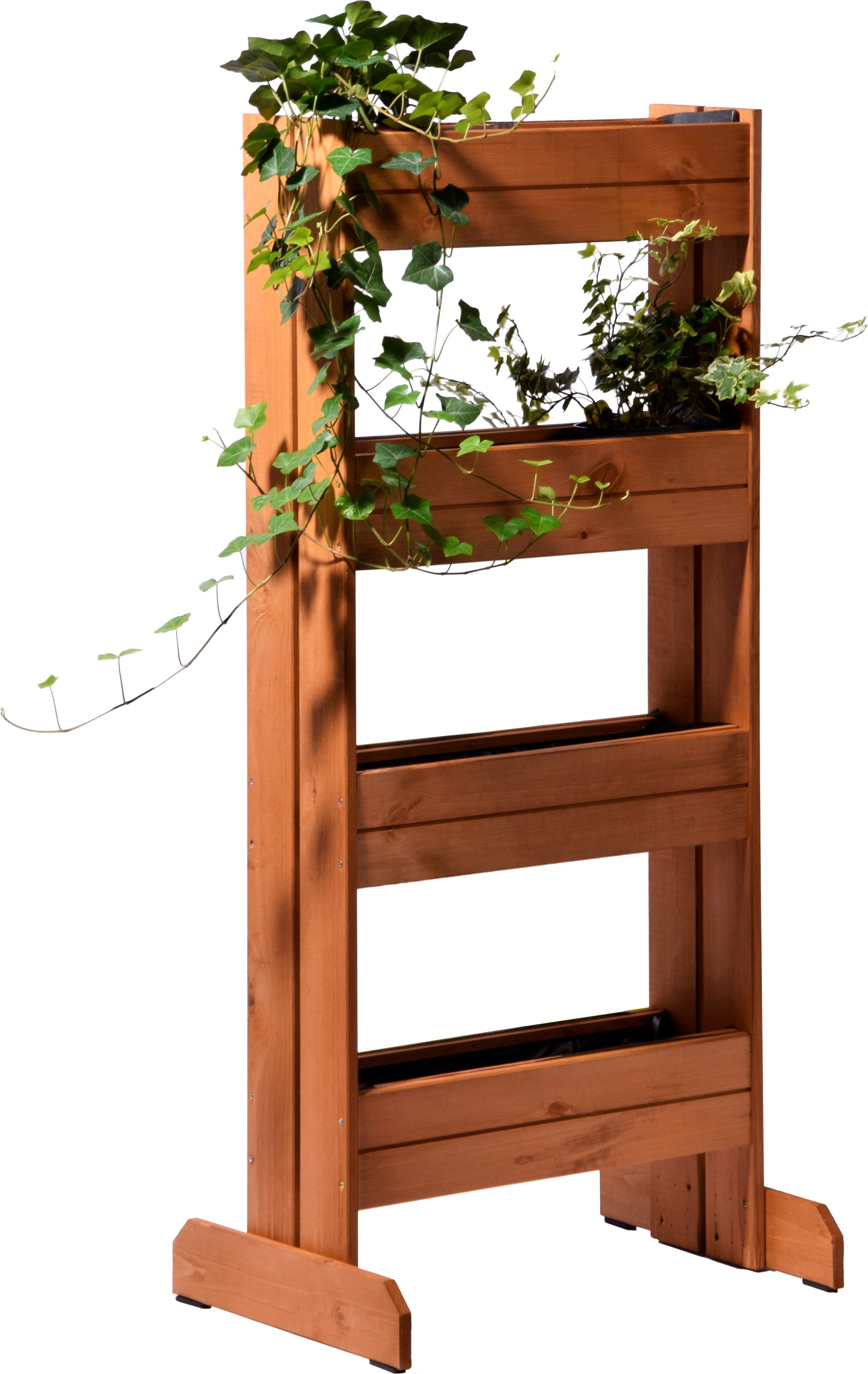 dobar Hochbeet Vertikales Blumenbeet mit 4 Pflanzkästen