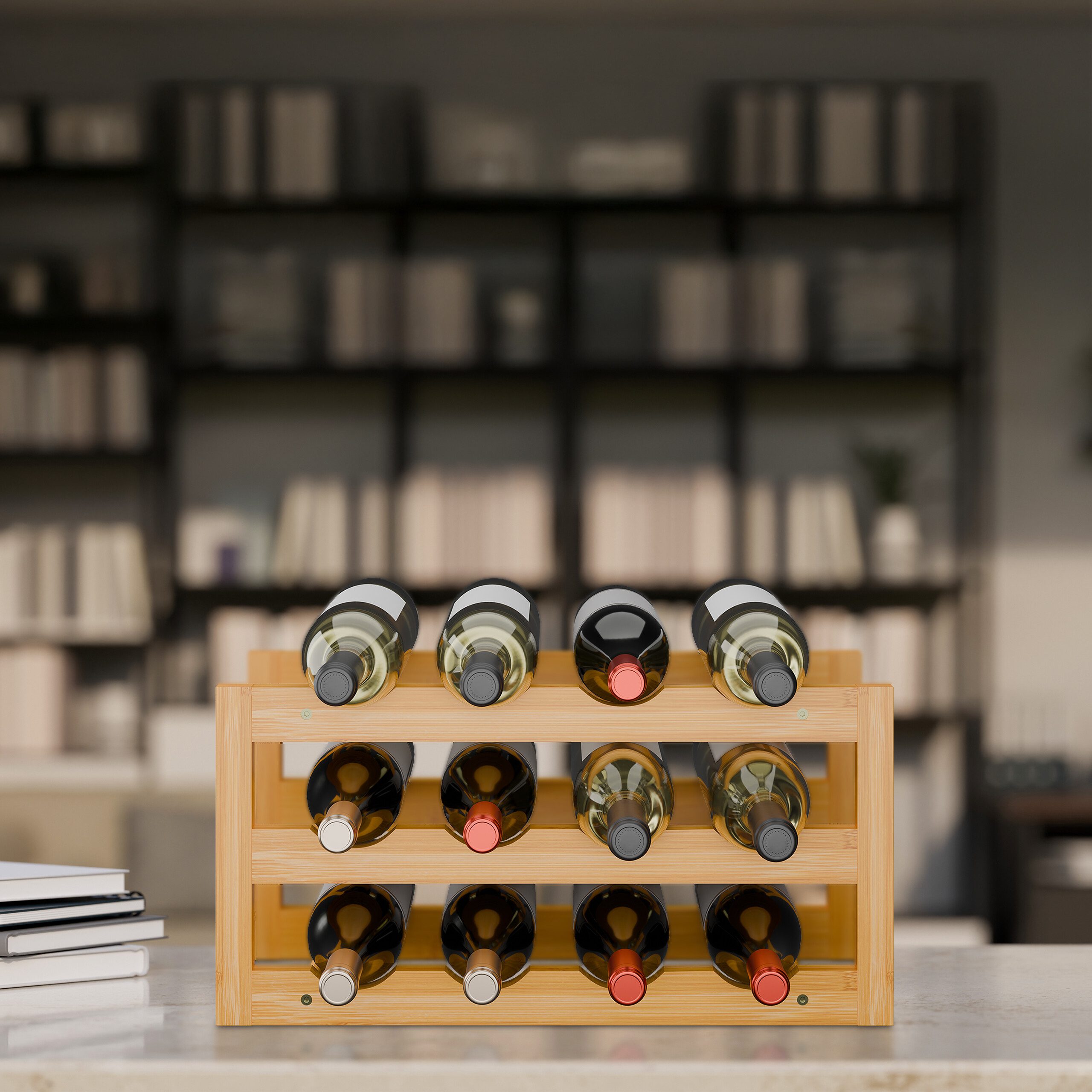 relaxdays Weinregal für 12 Flasche günstig online kaufen