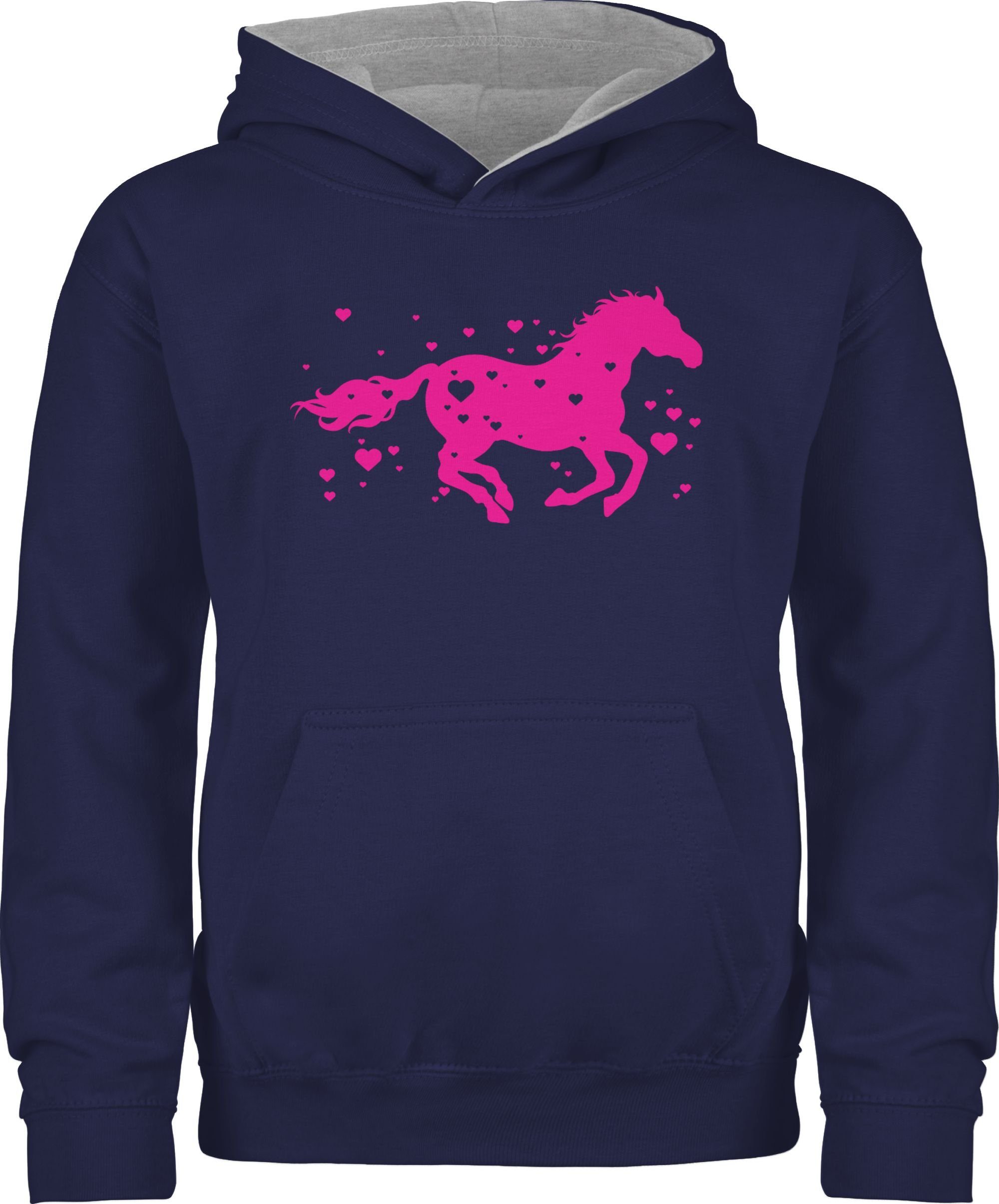 Hoodie Geschenk Pferd I Pferdemädchen Geschenke I Reitpferd I Springpferd