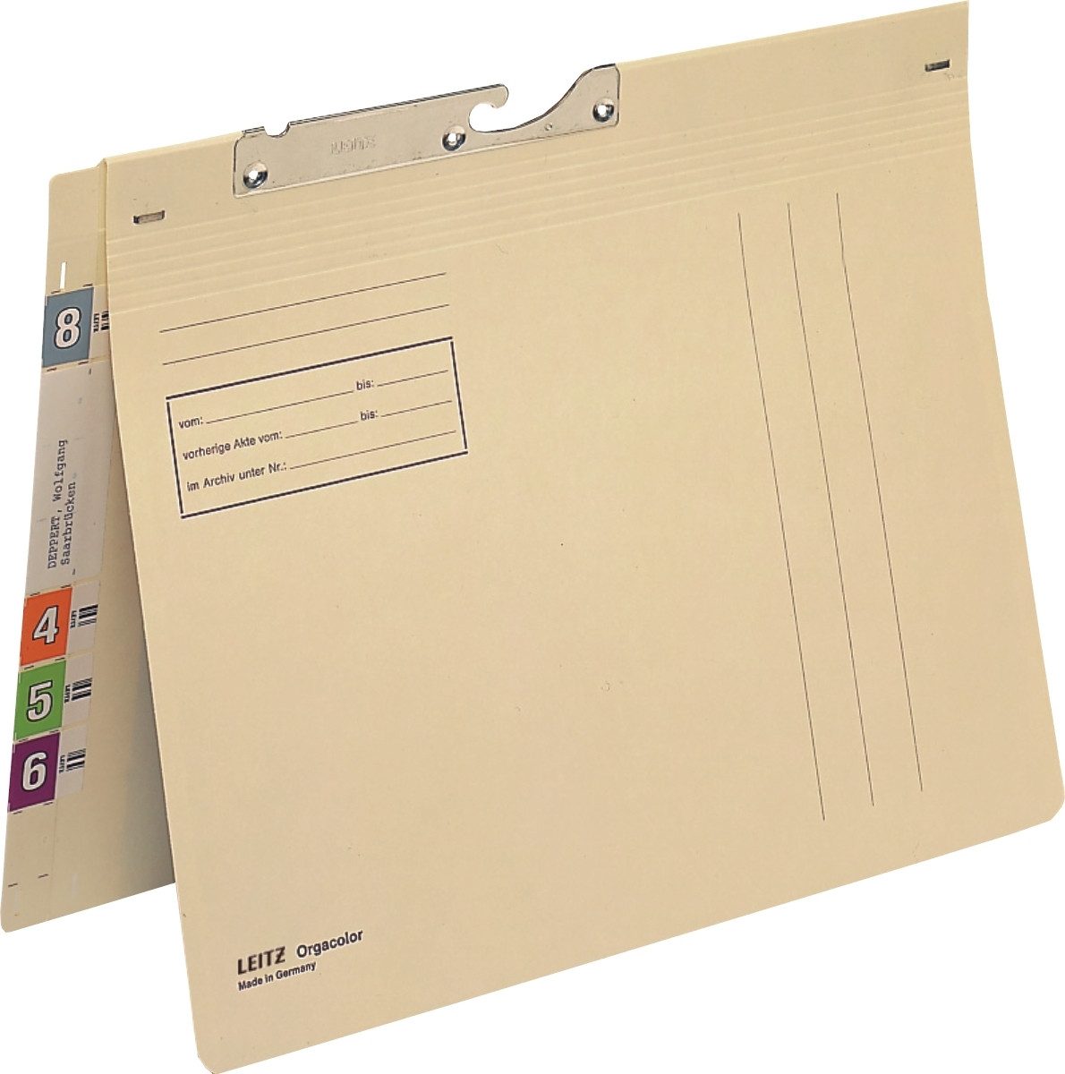 Hefter Pendelhefter Orgacolor A4 kaufm. Heftung chamois