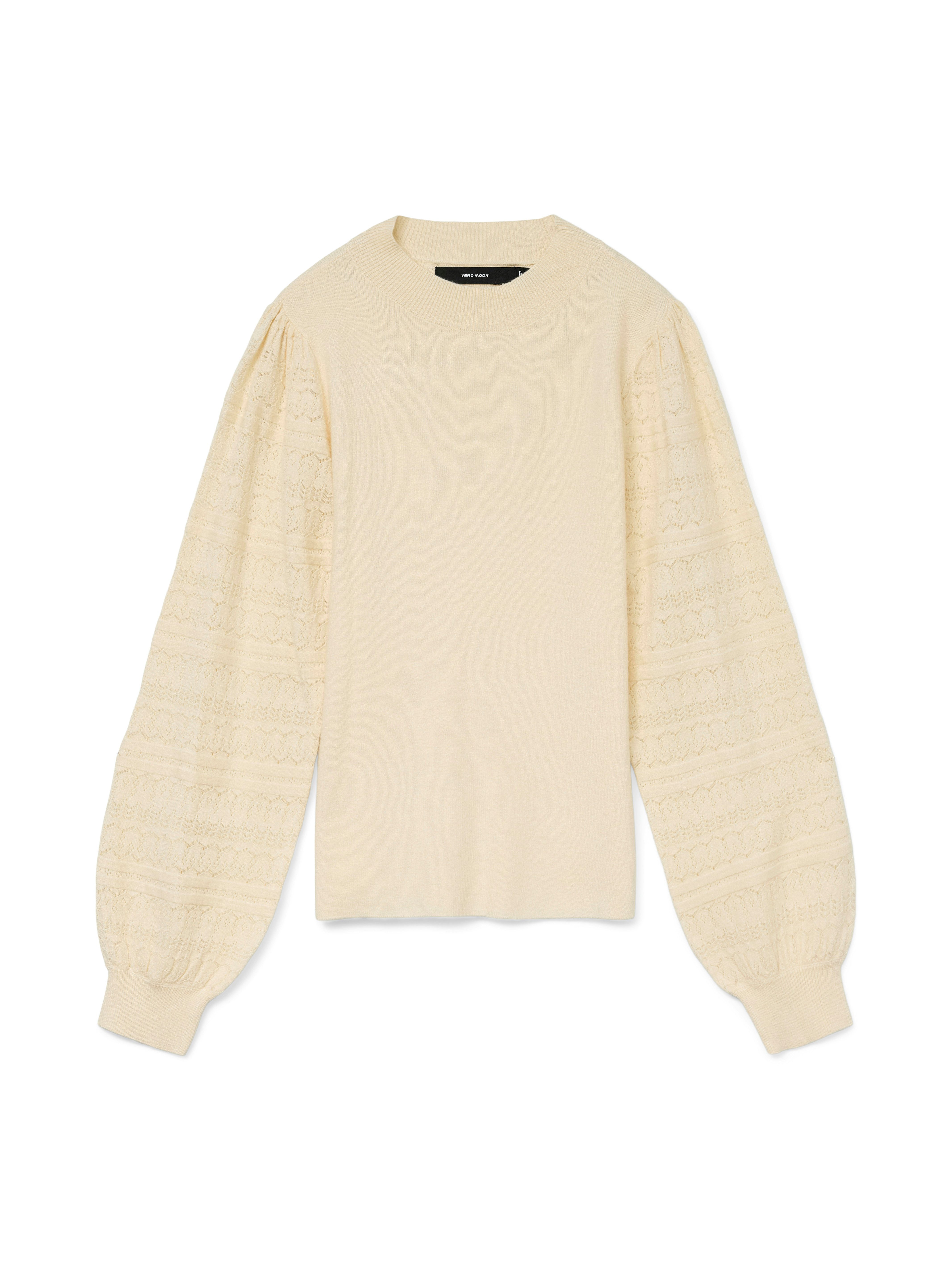Strickpullover VMNEWLIMONE LS HIGHNECK PULLOVER BOO