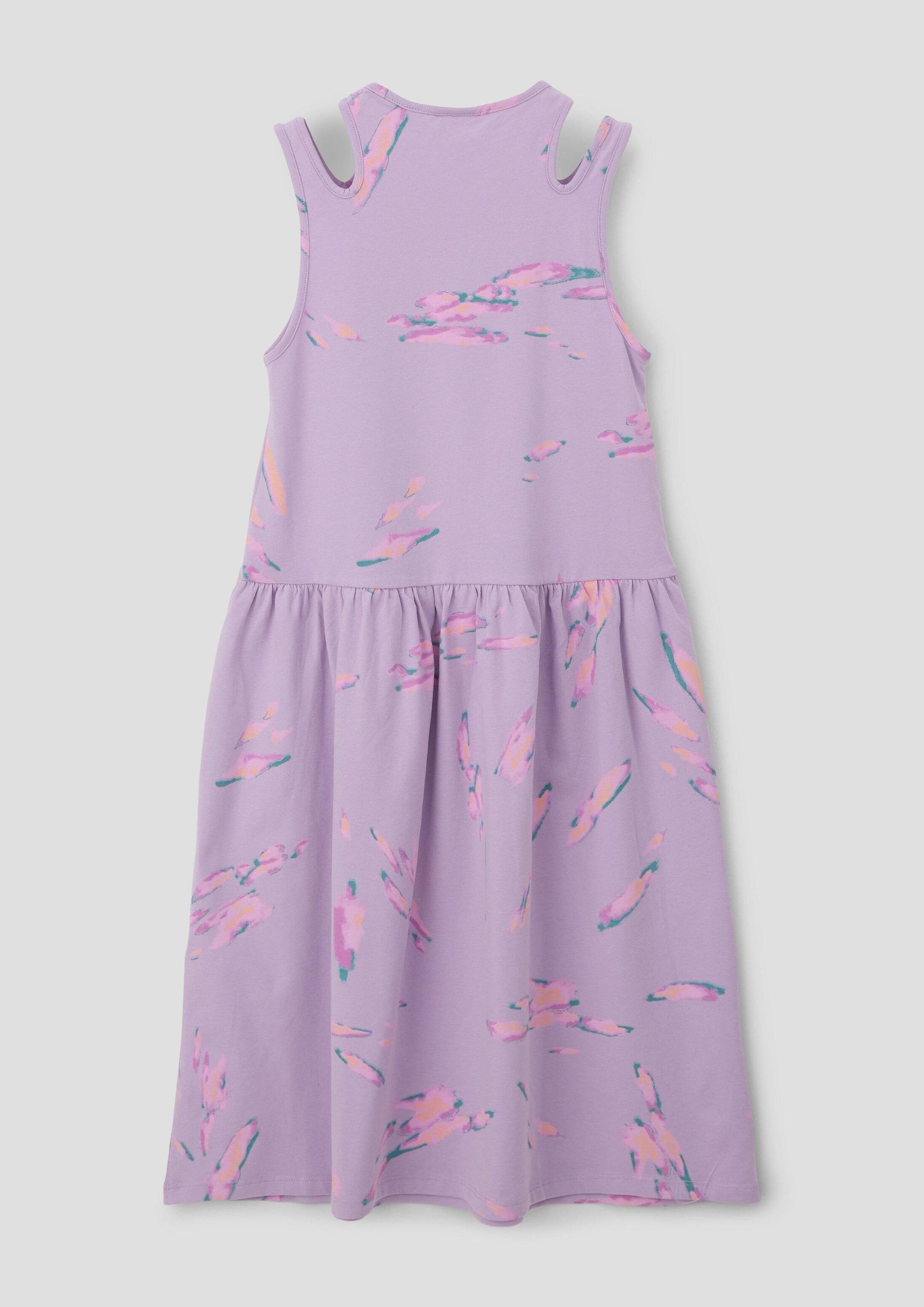 s.Oliver Minikleid Kleid Minikleid mit Cut-out