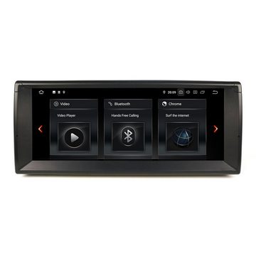 TAFFIO Für BMW E39 E53 M5 Range Rover 10" Touchscreen Android Autoradio GPS Einbau-Navigationsgerät