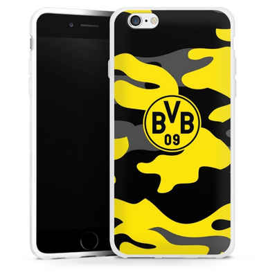 DeinDesign Handyhülle BVB Borussia Dortmund Fanartikel BVB Camo, Apple iPhone 6s Silikon Hülle Bumper Case Handy Schutzhülle