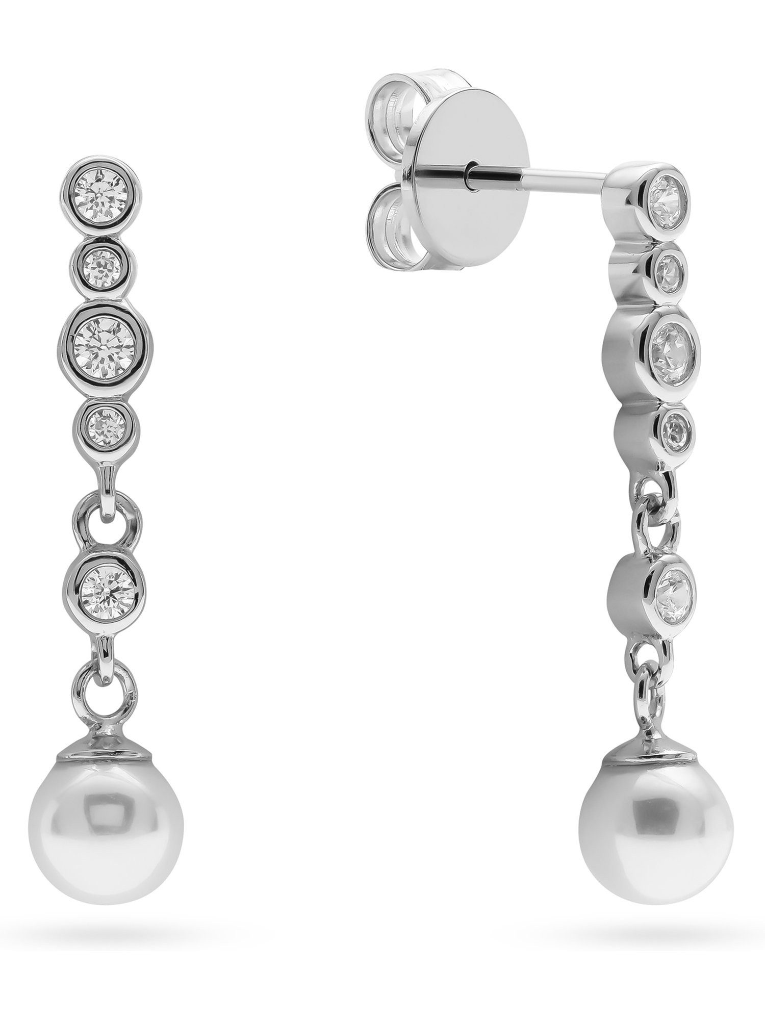 JETTE Paar Ohrstecker, PEARL