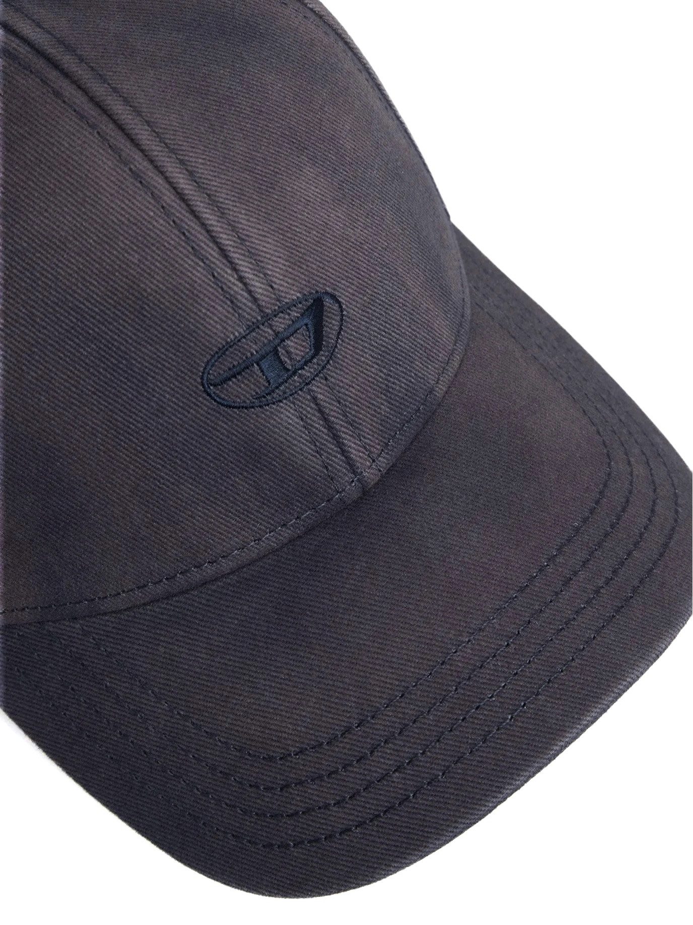 Diesel Baseball Cap Verblasste Optik mit Diesel Logo-Stickerei - C-RUN-WASH Schnallenverschluss