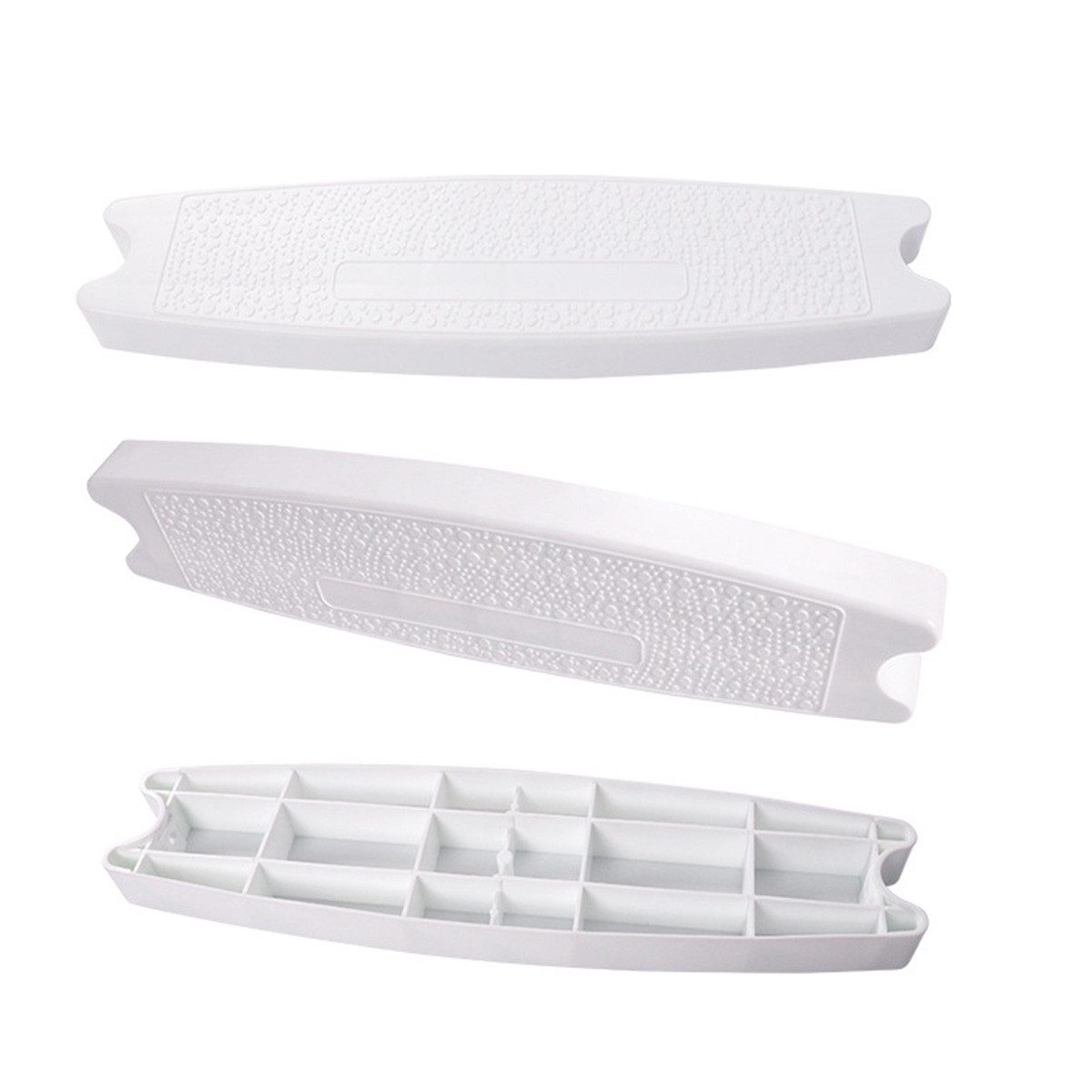 Welikera Poolleiter 3er Set Poolleiter Stufen Ersatz,Anti-Rutsch Stufen (Set, 3-St), robust Kunststoff,Anti-Rutsch,für die meisten Leitern