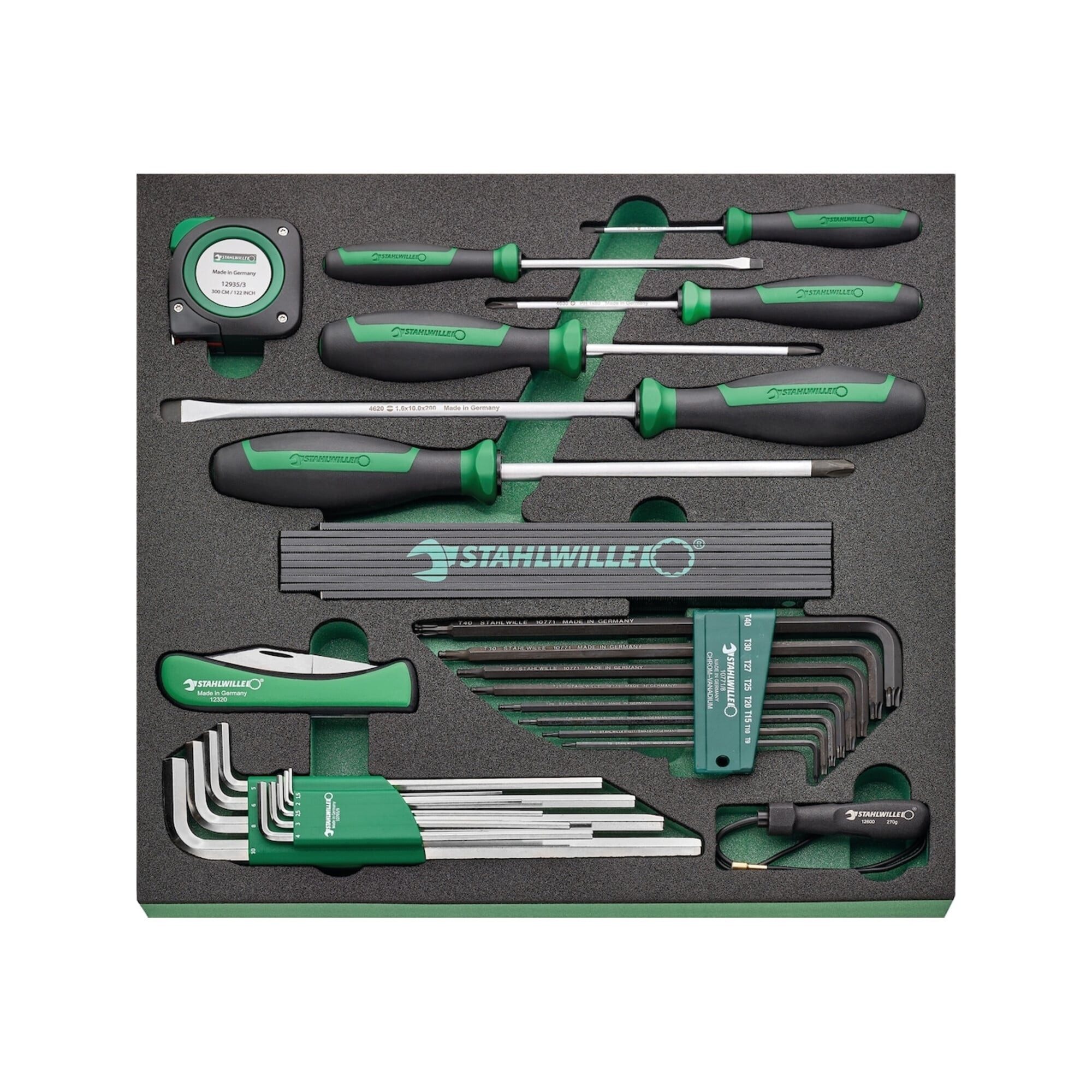 Stahlwille Crimpzange Stahlwille TCS-Einlage TCS 5 821/27 27-teilig