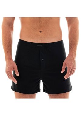 Bruno Banani Weiter Boxer Loose Fit (Packung, 2er-Pack) mit Knopfleiste