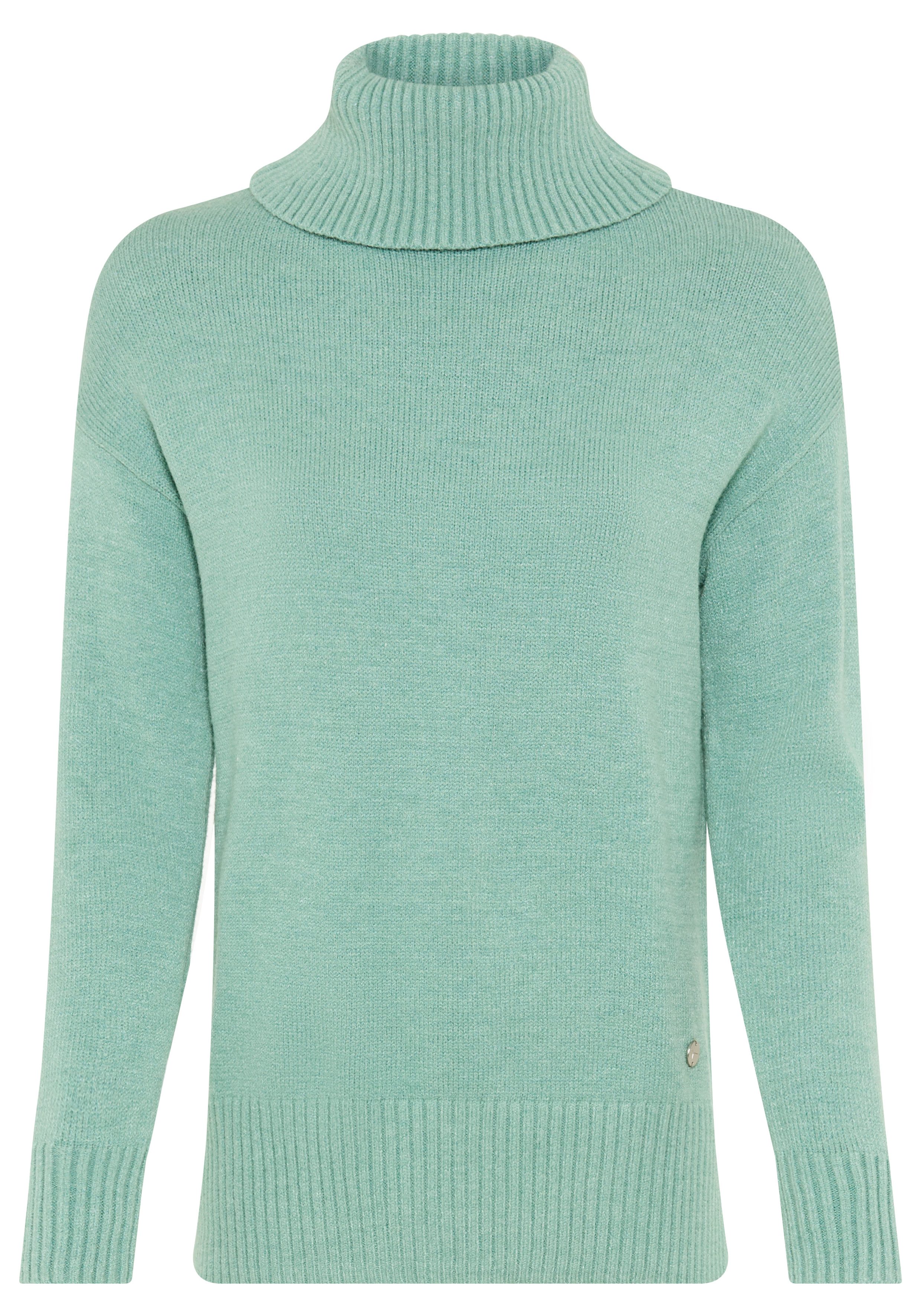 Rollkragenpullover aus weicher Viskosemischung