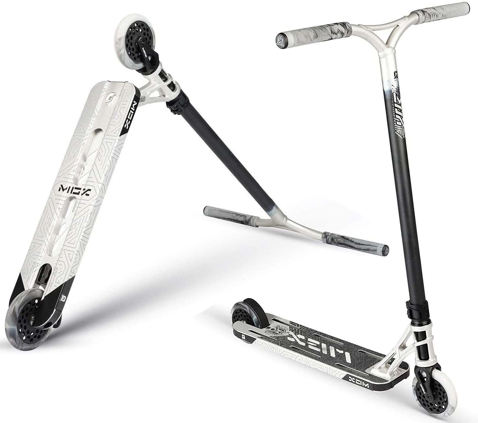 Madd Stuntscooter MGP Madd Gear MGX Extreme Stunt-Scooter H=90cm schwarz/silber (23400) | Stuntscooter