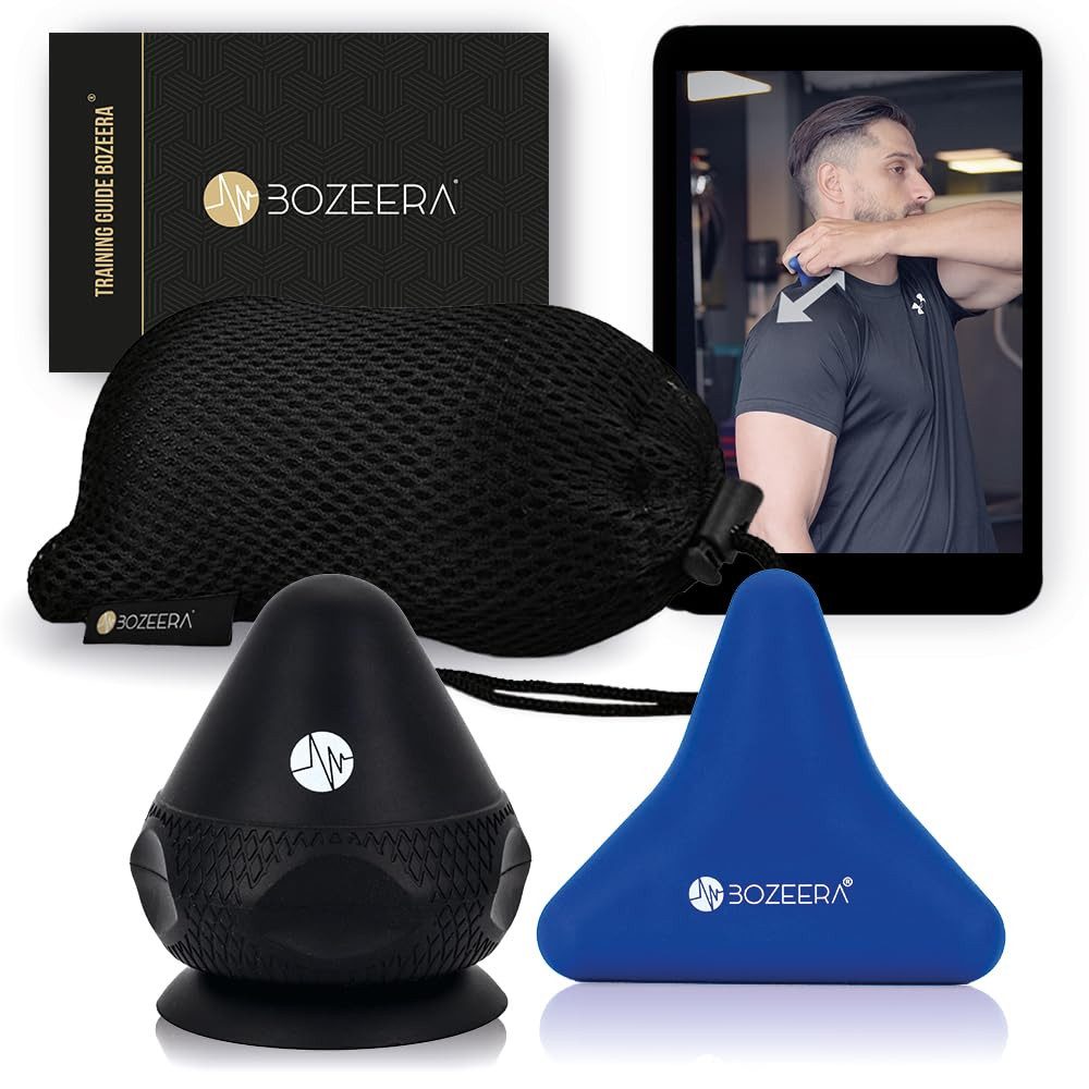 Massageball Triggerpunkt Drücker Set mit Saugnapf
