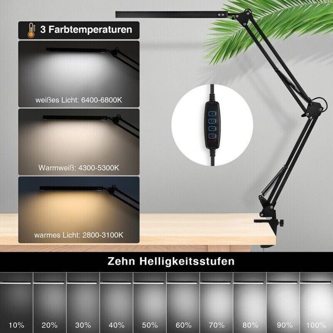 LA CUTE LED Schreibtischlampe LED-Schreibtischlampe USB-Stromversorgung günstig online kaufen