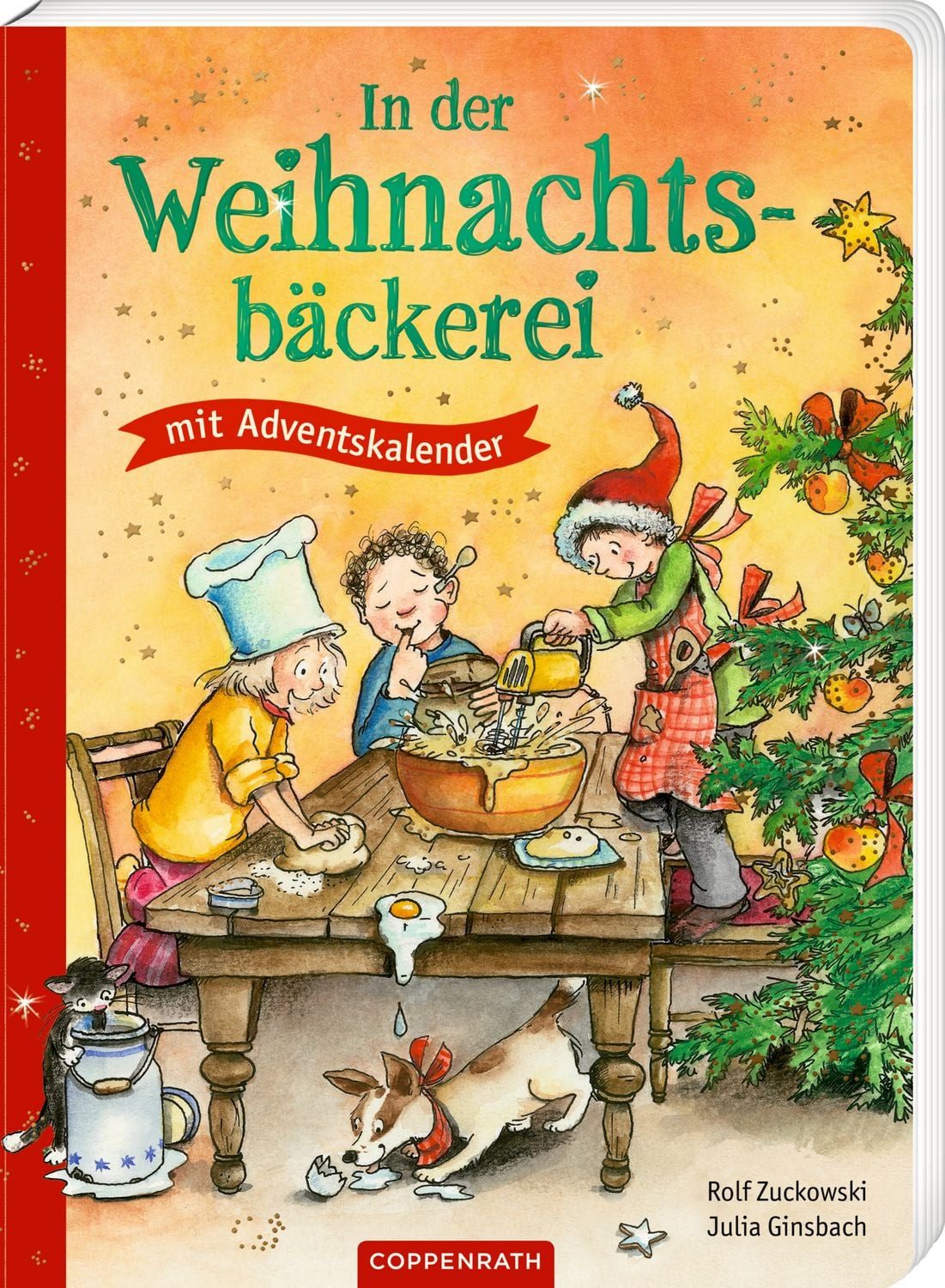 In der Weihnachtsbäckerei / Rolf Zuckowski, Buch mit Adventskalender