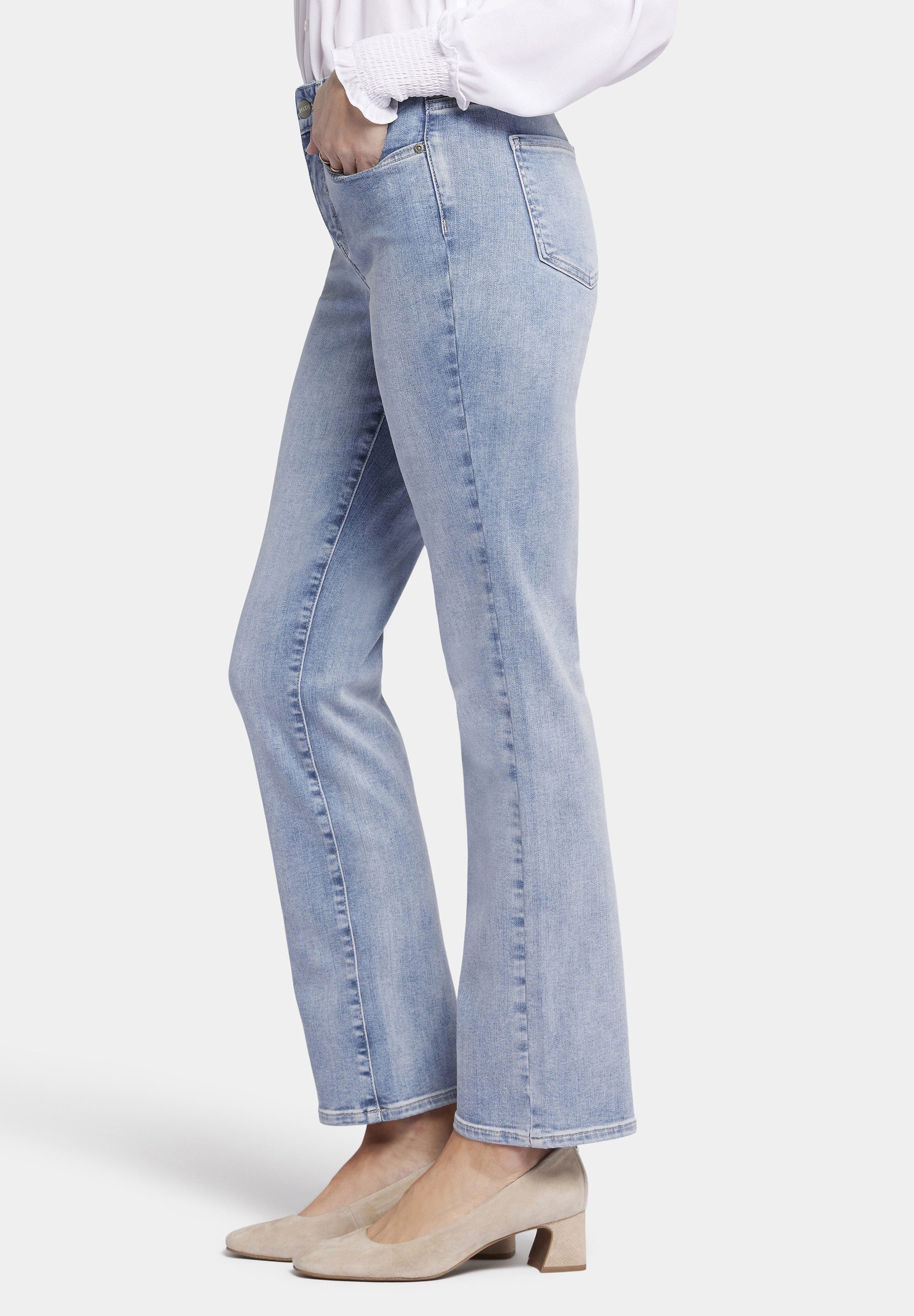 NYDJ Straight-Jeans Ellison Straight Schlankmachende Passform