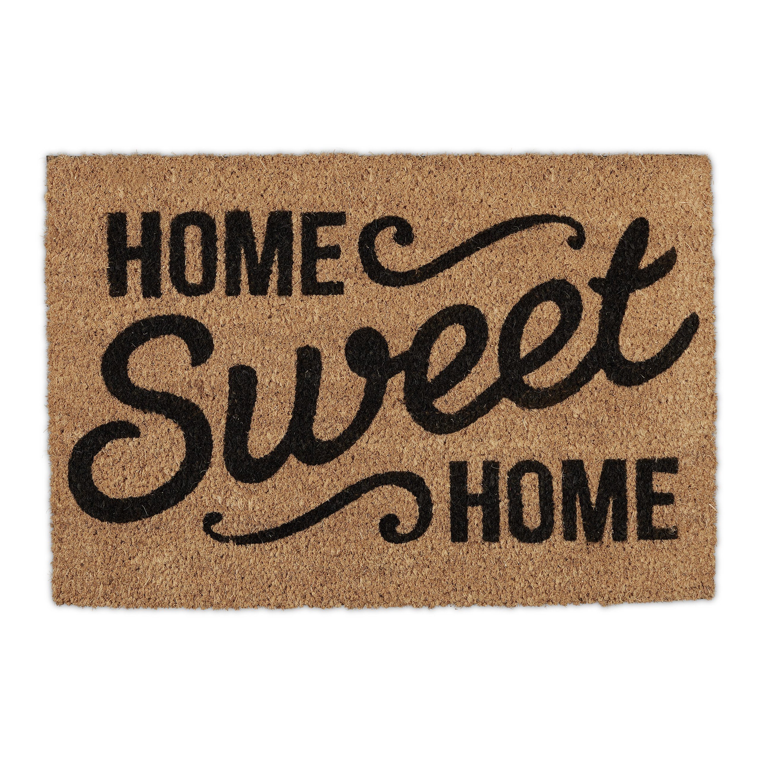 relaxdays Fußmatte Kokos "Home Sweet Home", günstig online kaufen