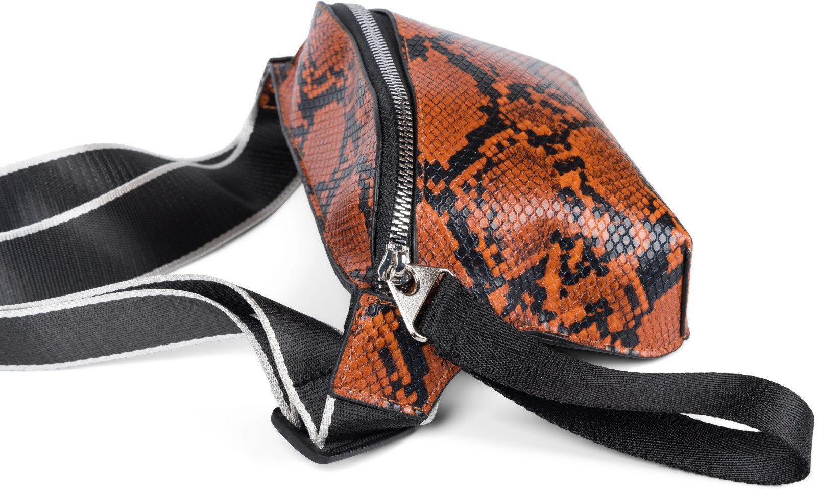 styleBREAKER Gürteltasche Bauchtasche mit Schlangen Muster, Gürteltasche (1-tlg)