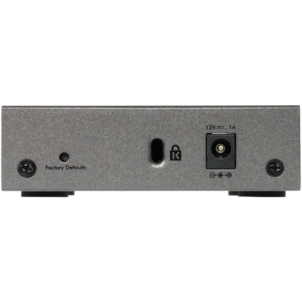 NETGEAR ProSAFE® Plus 5-Port Gigabit-Switch 1000 MBit/s GS105E-200PES Netzwerk-Switch