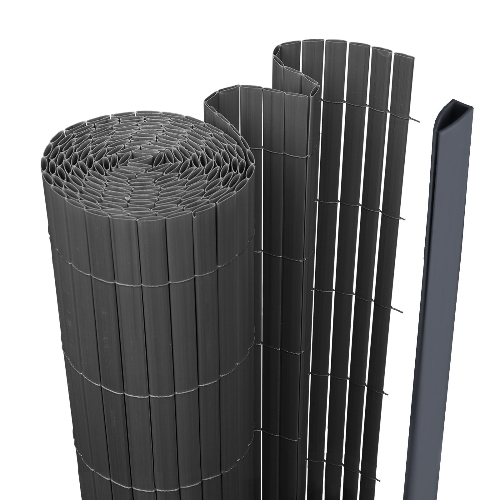 Clanmacy Balkonsichtschutz PVC Sichtschutzmatte für Garten Terrasse und Bal günstig online kaufen