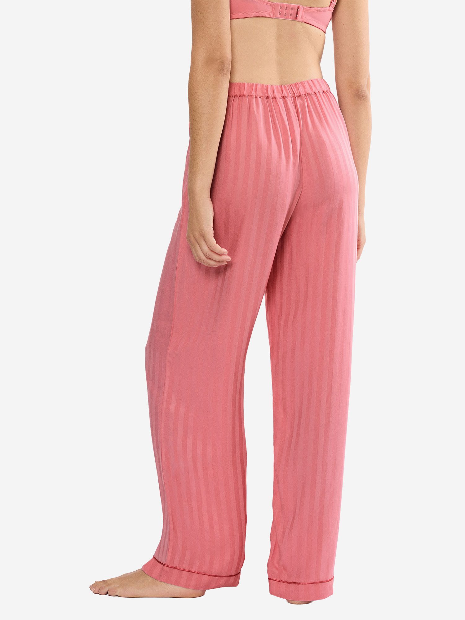 Triumph Pyjamahose Red Label Amourette Jacquard Schlafhose, Nacht Hose, Loungehose