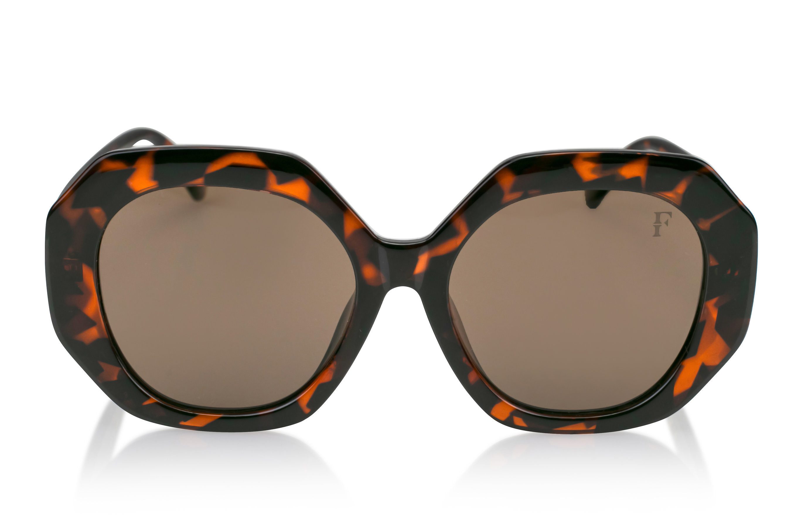 ISABELLA FORD Sonnenbrille FA15-02 Glass 0.74MM Polarized Lens UV400, CAT3.0