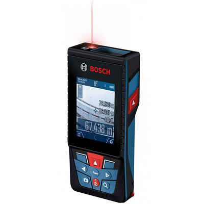 BOSCH Elektrowerkzeug-Set »GLM 150-27 C Professional - Laser-Entfernungsmesser - blau/schwarz«