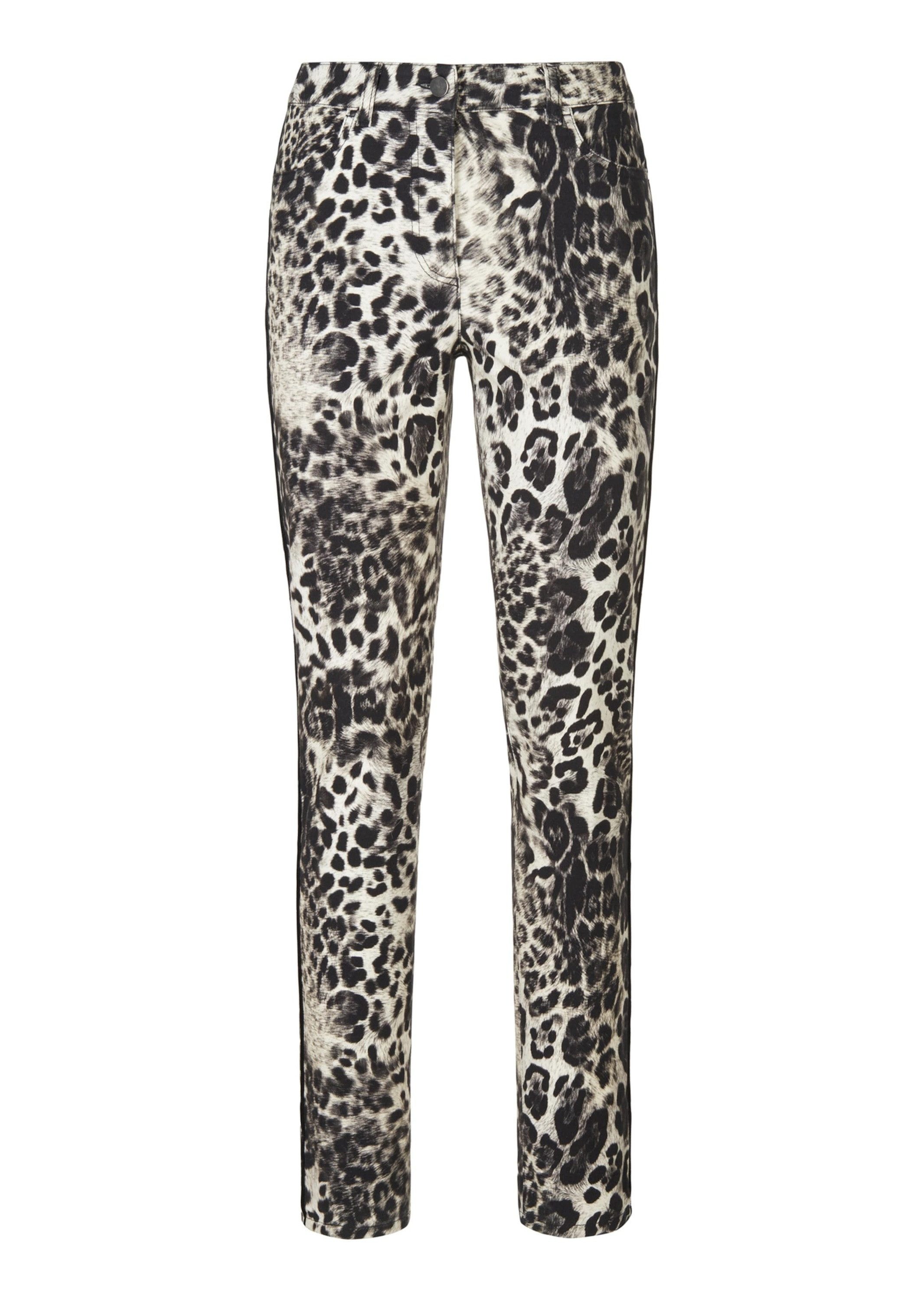 MADELEINE Stretch-Hose Bedruckte Stretch-Hose mit Unikat-Print günstig online kaufen