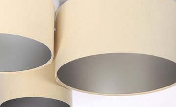 ONZENO Deckenleuchte Trio Pure Magical 1 75x34x34 cm, einzigartiges Design und hochwertige Lampe