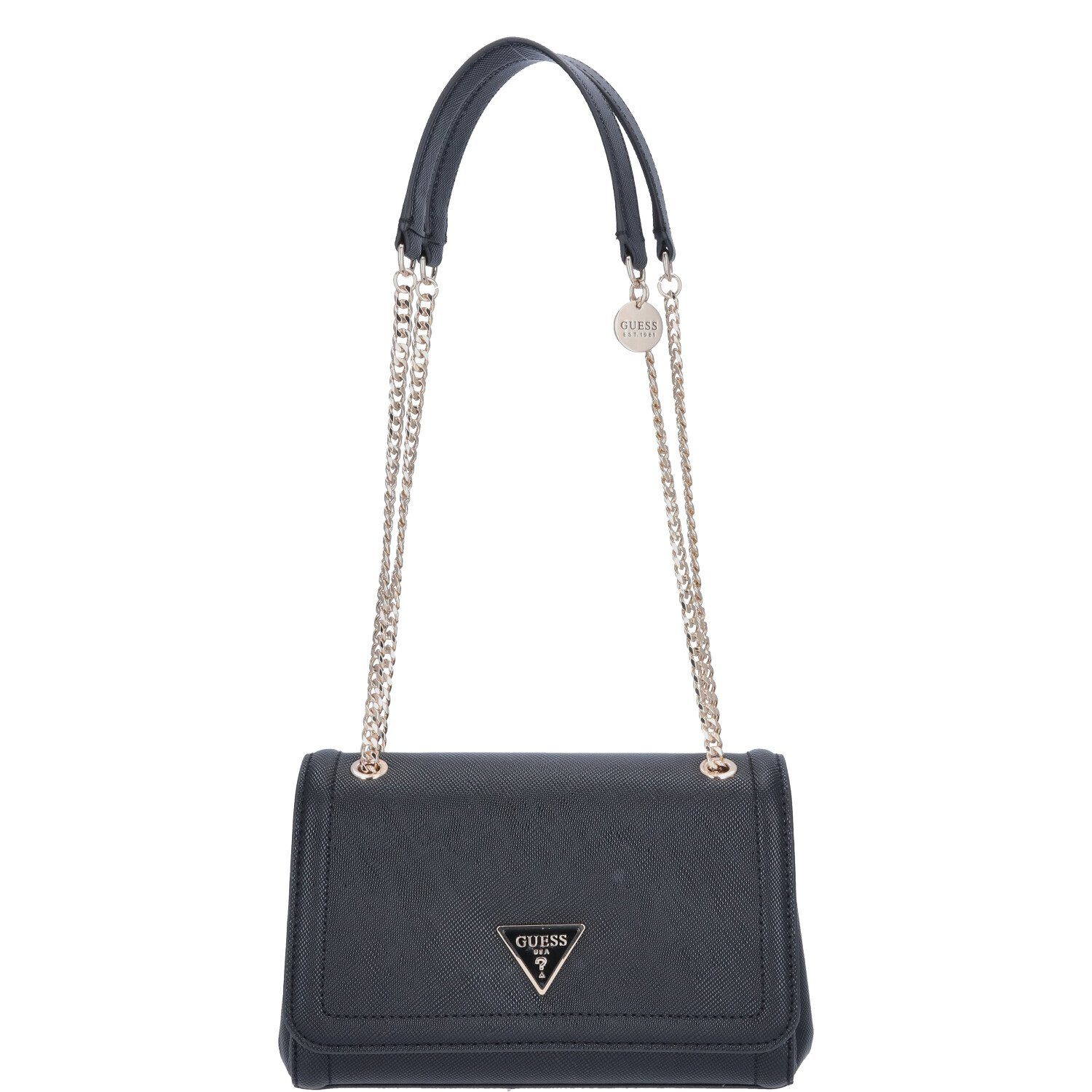 Guess Umhängetasche GUESS Damen Schultertasche Noelle Black (1-tlg)