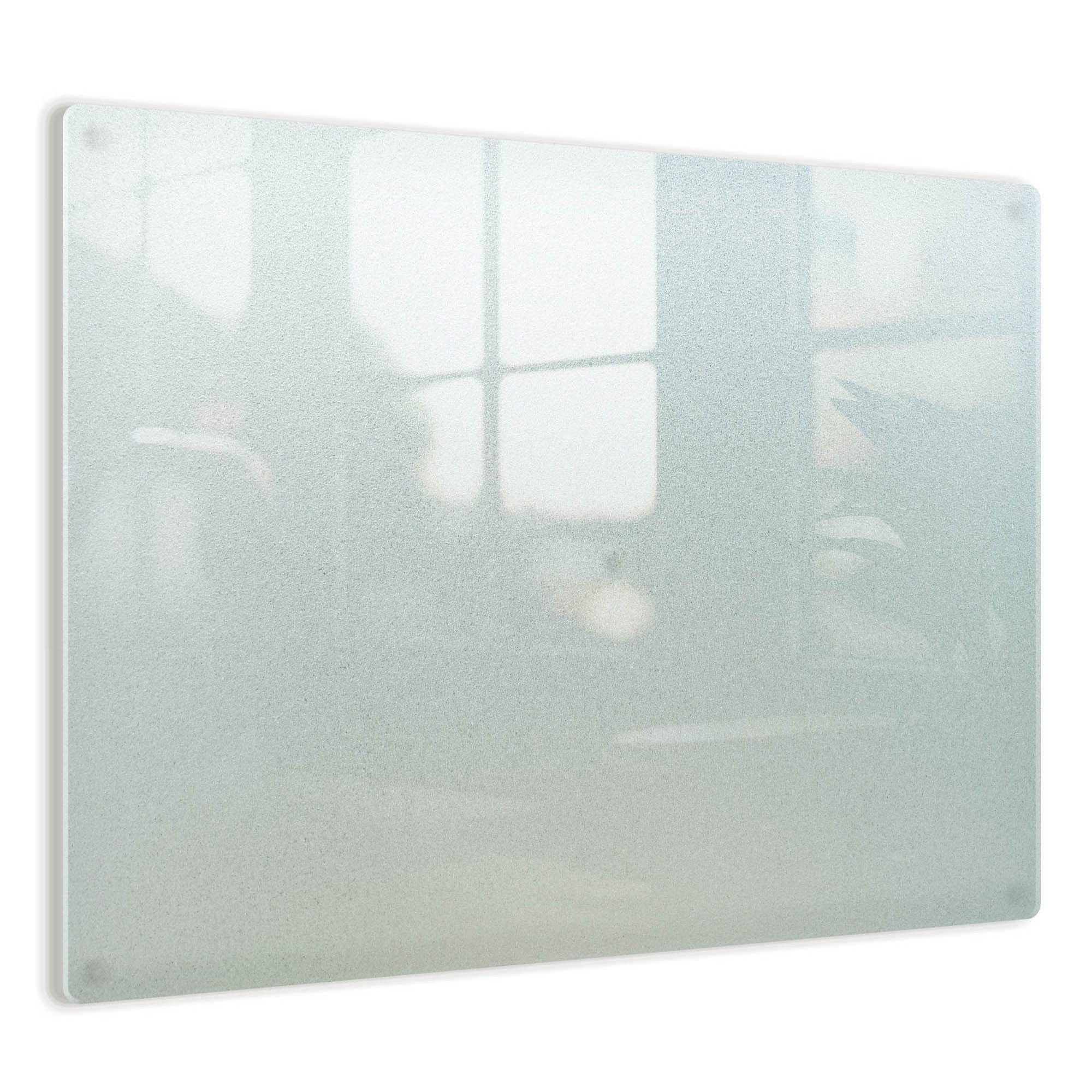 Tulup Herd-Abdeckplatte Kochfeld Schutzplatte aus Gehärtetem Glas Transparent, Milchig, Matt, (1 tlg), Rechteck