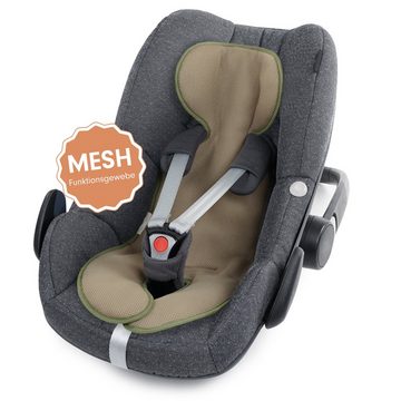 Liebes von priebes Autositzbezug COOLAIR 0, Sitzauflage für Babyschale, Funktionssitzauflage mit Baumwo
