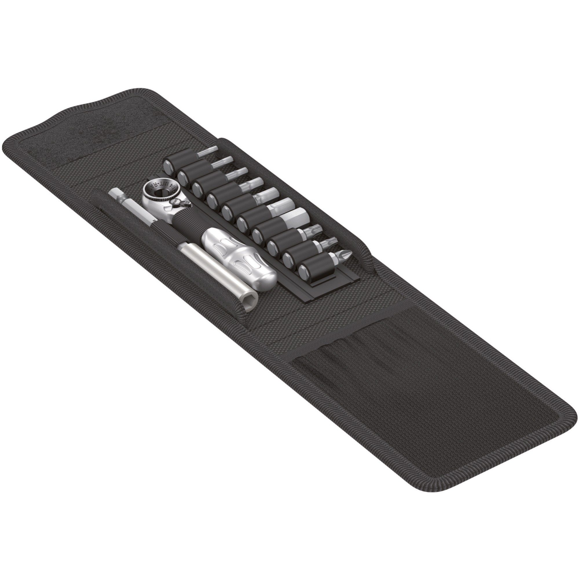 Ratsche Wera Metall-Knarre Bicycle Set 1, (12-teilig, mit