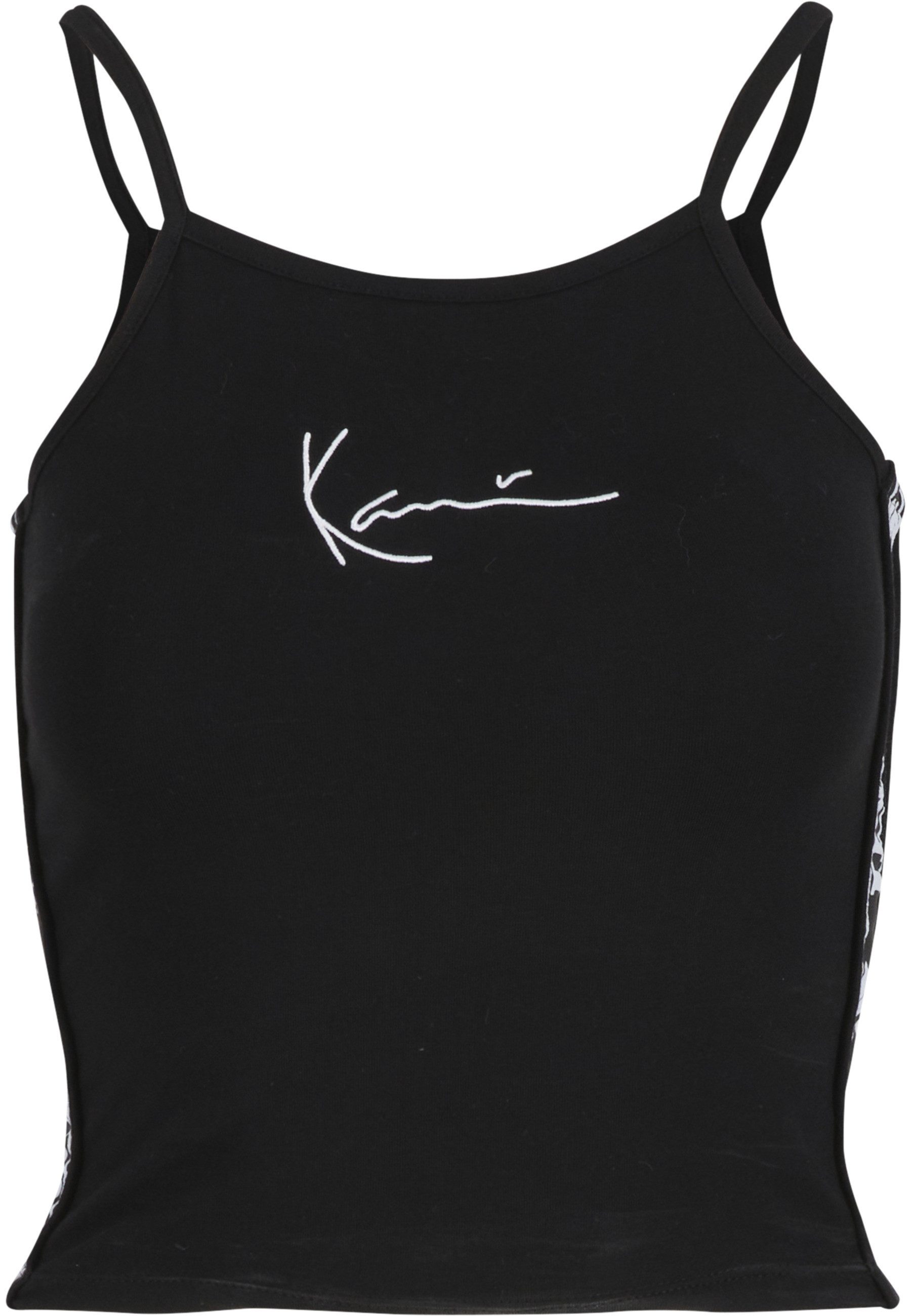 Karl Kani Muskelshirt Karl Kani Damen KKWQ22001BLK Karl Kani Tape Small Signature Top (1-tlg)