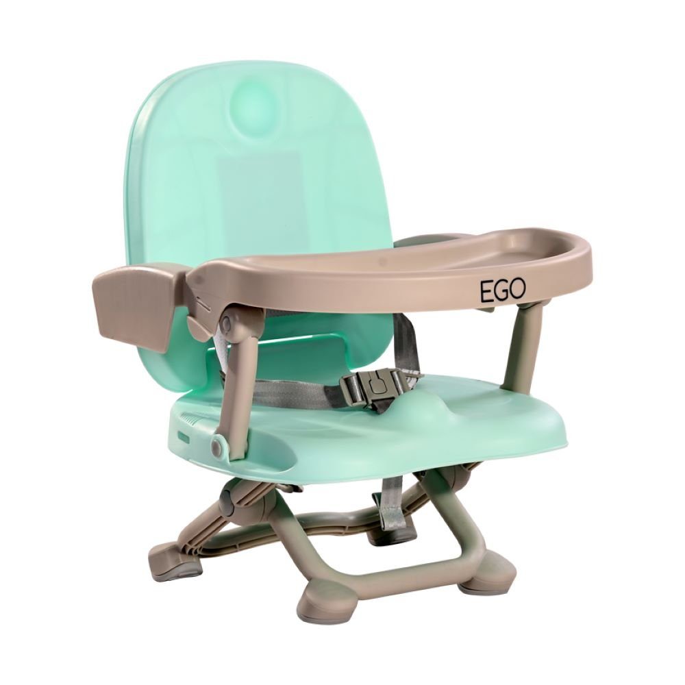 Boostersitz Tisch 2 grün Kinderstuhl Sitzerhöhung Ego in Lorelli klappbar abnehmbar 1, Stuhl