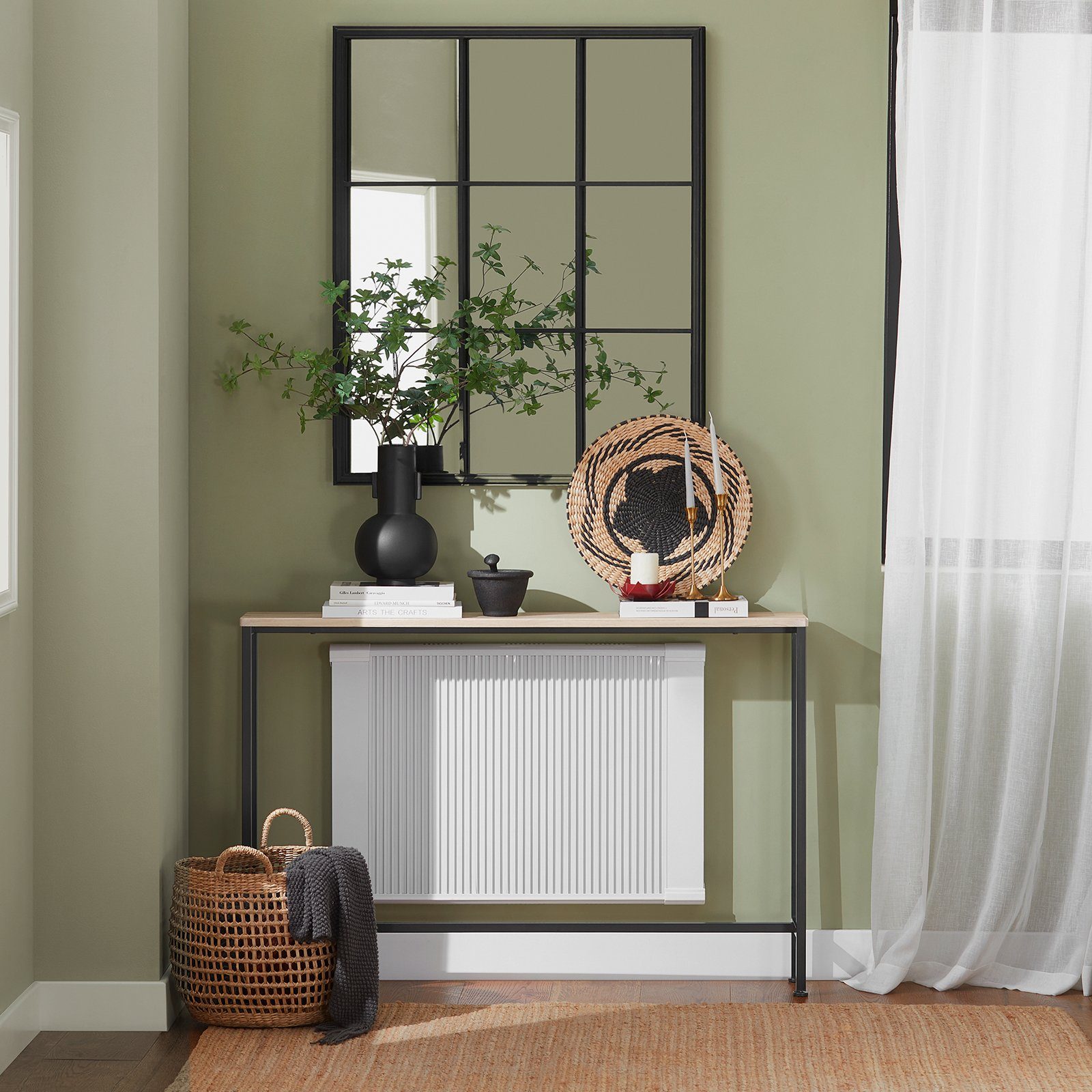 SoBuy Konsolentisch FSB19-XL, Flurtisch schmal, Beistelltisch, Sofatisch Si günstig online kaufen