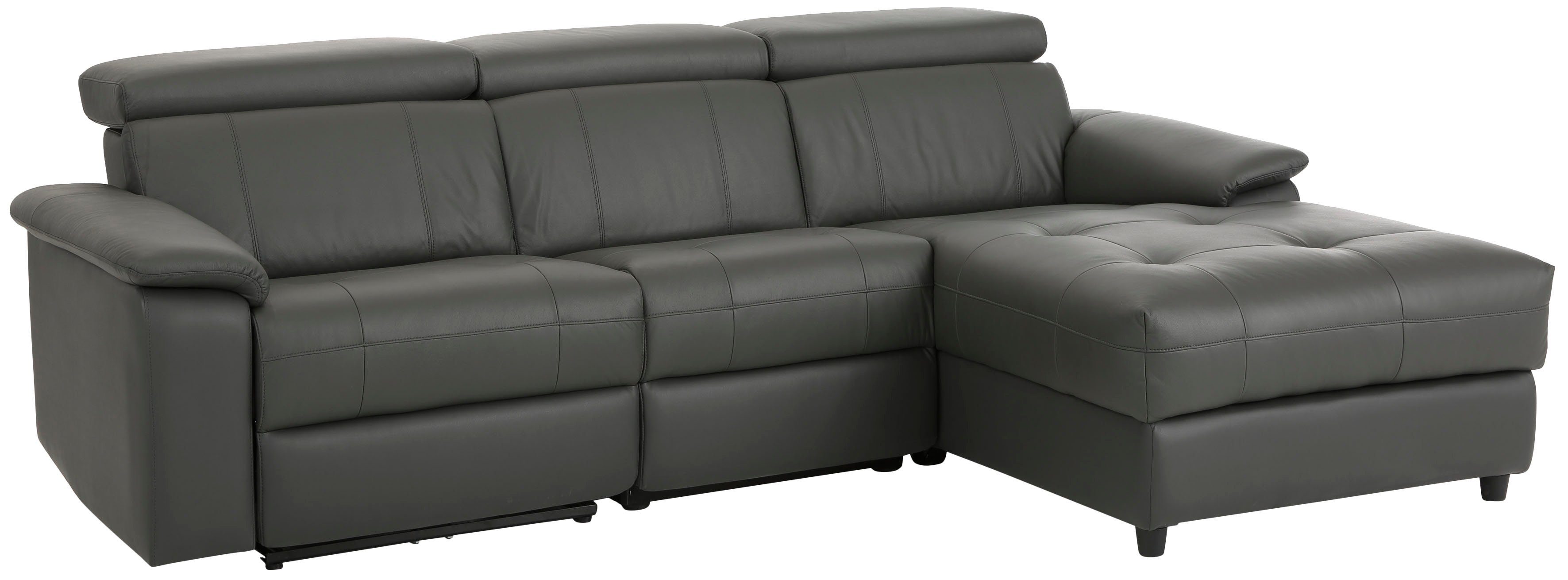 Home affaire Ecksofa Binado, L-Form, mit manueller oder elektrischer Relaxfunktion mit USB-Anschluss