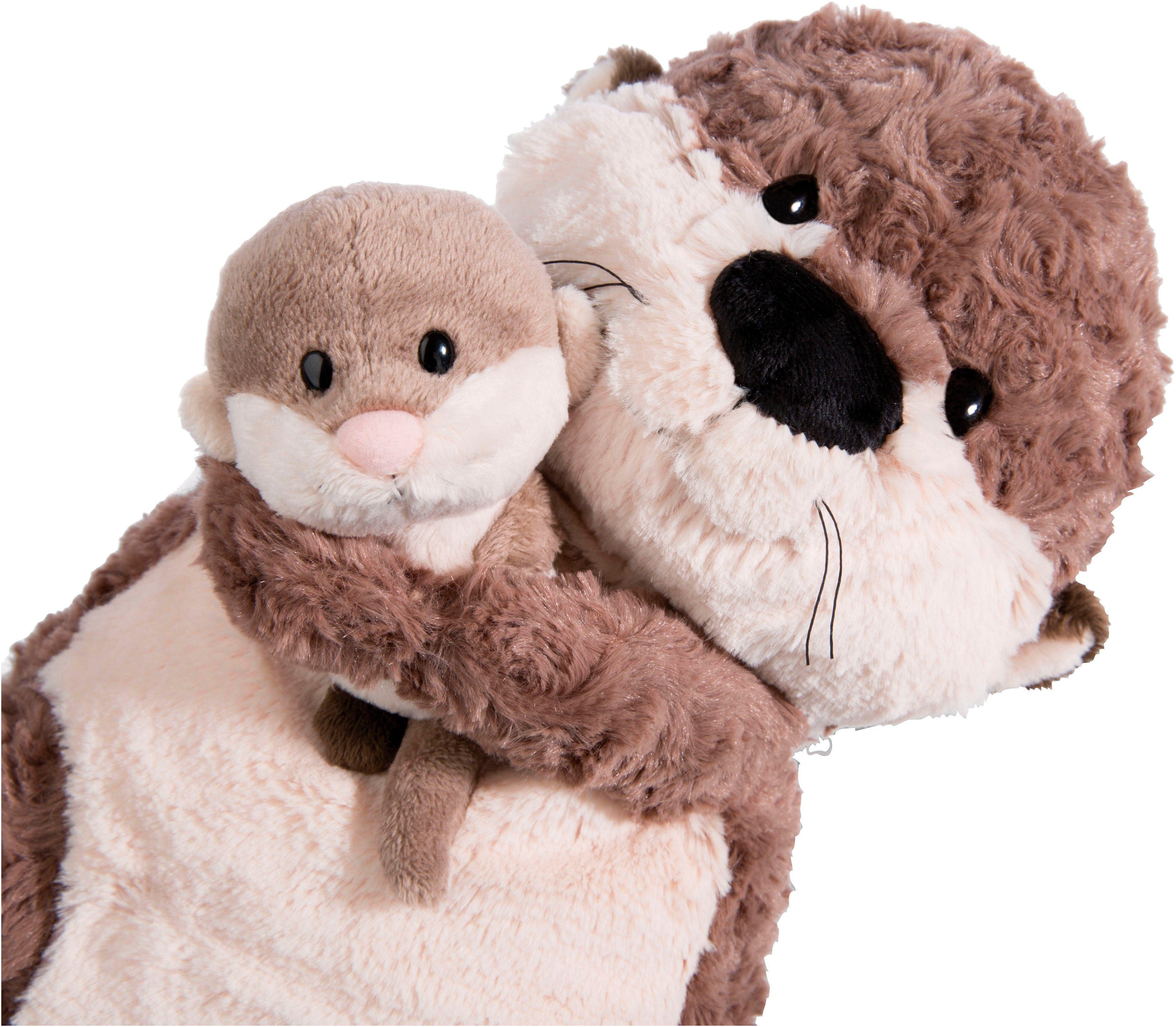 Nici Kuscheltier Otter Oda & Odalina, 40 cm, figürlich, enthält recyceltes Material
