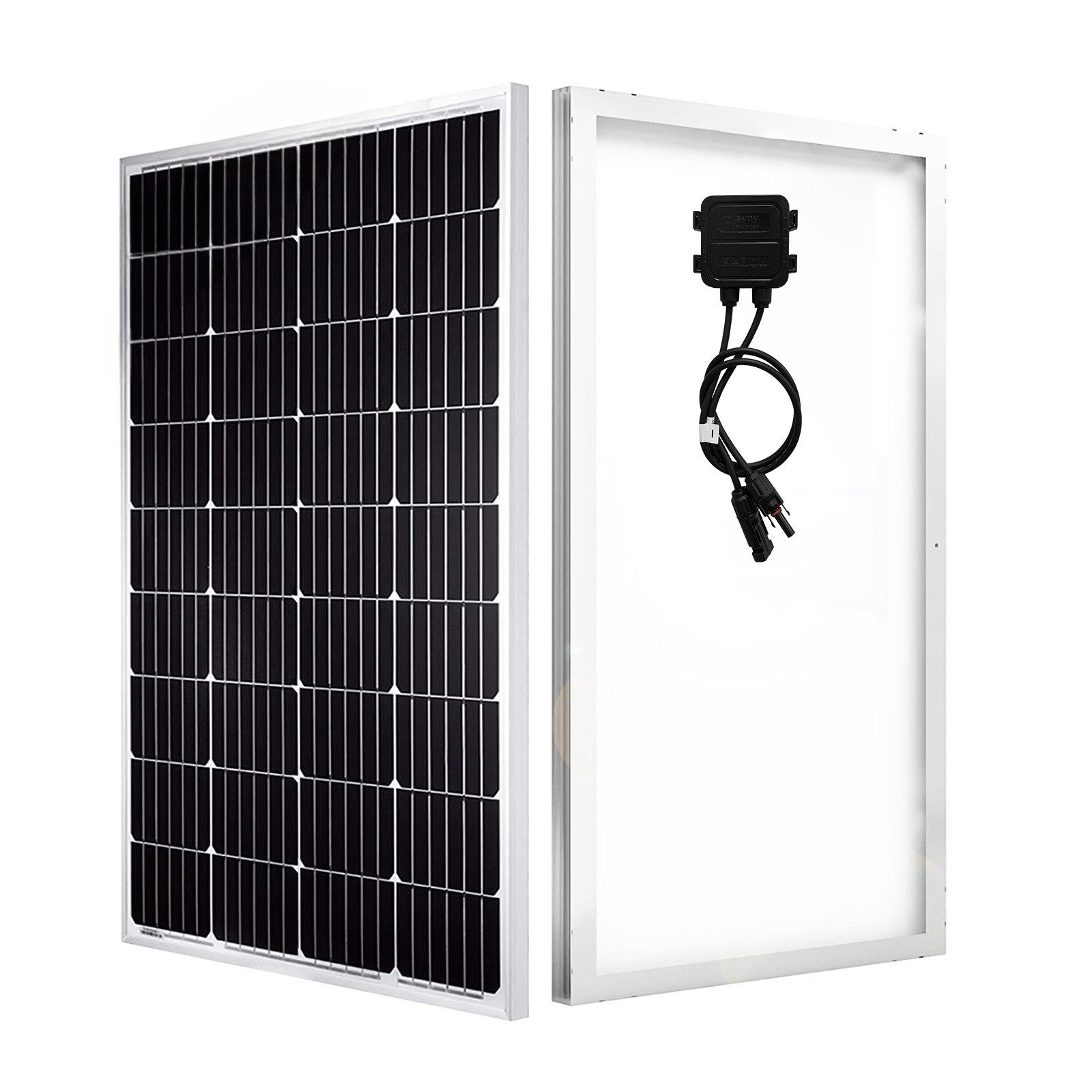 GLIESE Solaranlage 300W 12V Solarpanel für Balkonkraftwerk Dach Wohnmobil, 300 W, Monokristallin, (packung, 1-St., 300W Solarmodul), Erweiterbar durch Serien- und Parallelschaltung