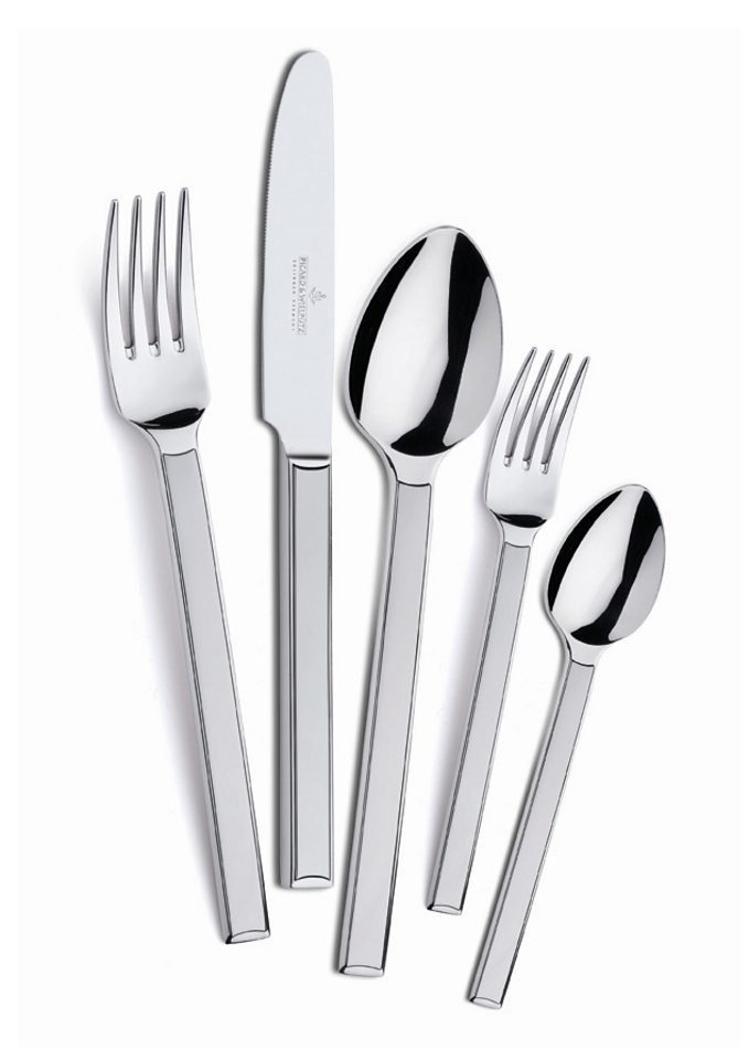 Picard & Wielpütz Solingen Besteck-Set Villago (24-tlg), 6 Personen, Chromnickelstahl 18/10, mattiert