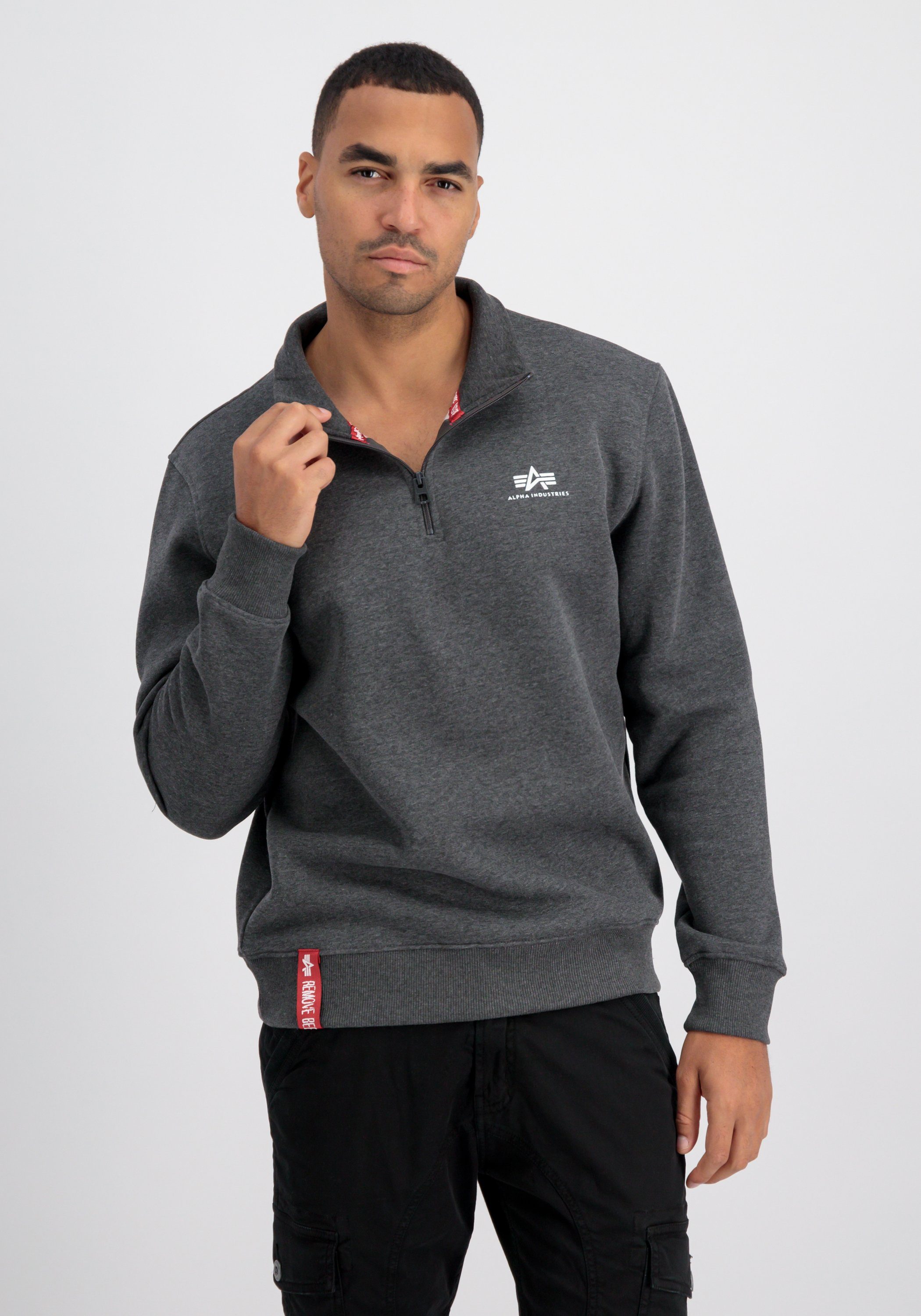 Alpha Industries Sweater Half Zip Sweatshirt SL günstig online kaufen