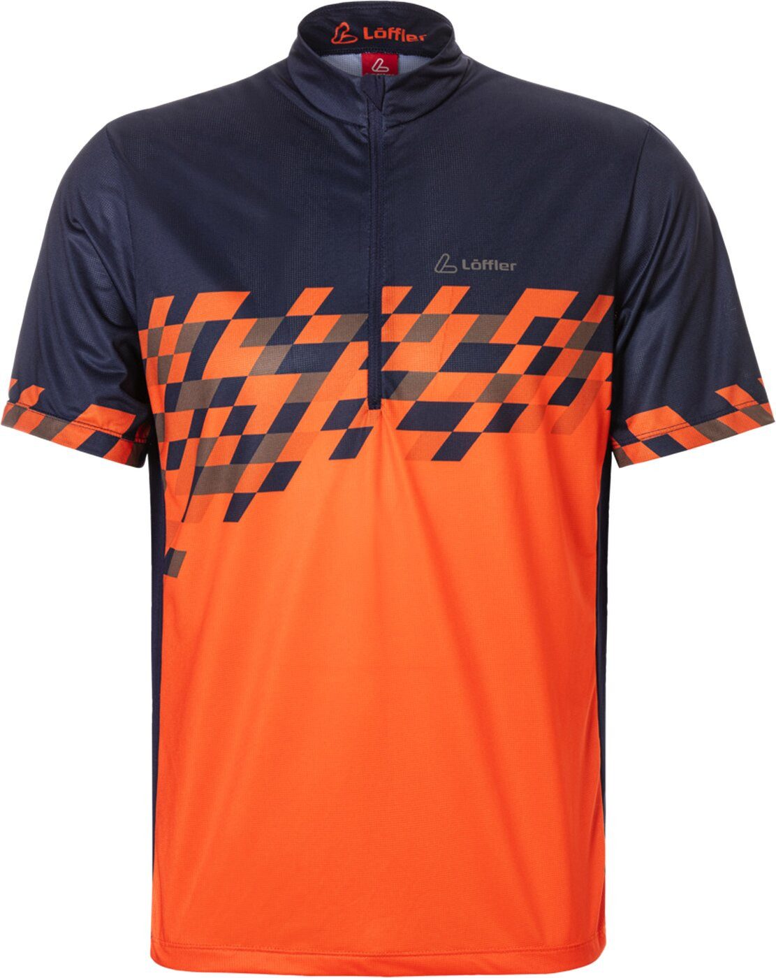 Löffler Radtrikot HR. BIKE-SHIRT ORANGE