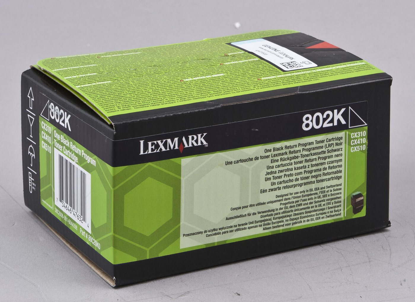 Thumbnail - Lexmark Tonerkartusche Lexmark 802K Toner schwarz (80C20K0)