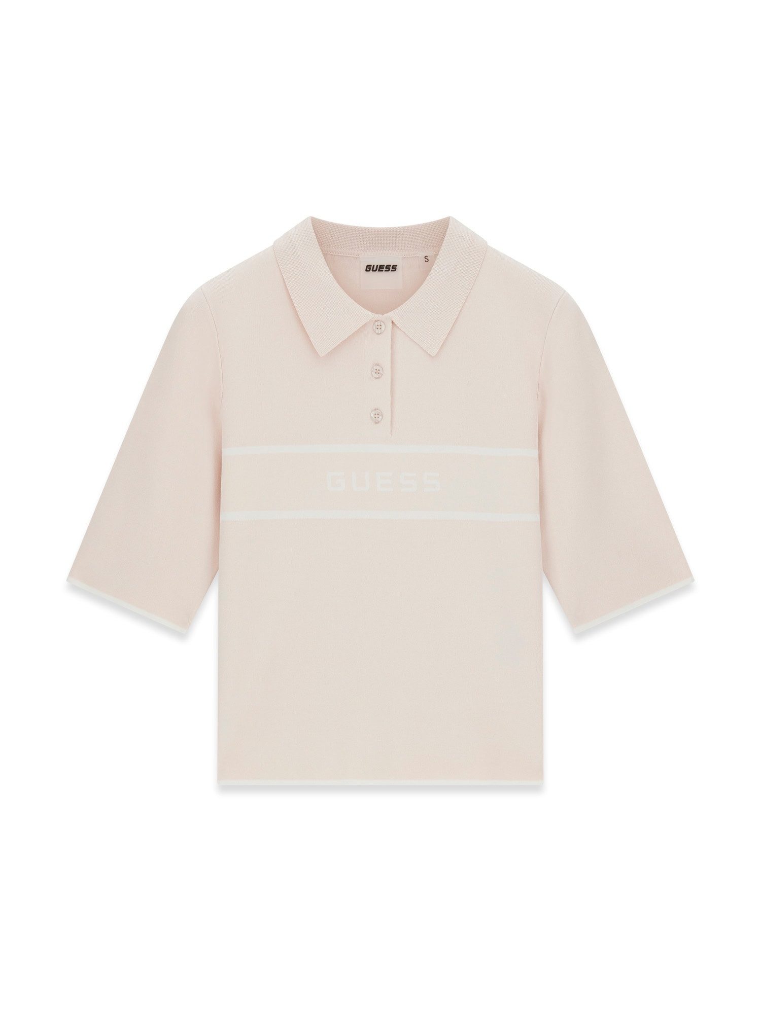 Guess Poloshirt MEISSA POLO SS SWTR - Poloshirt Damen - Kurzarm Polo