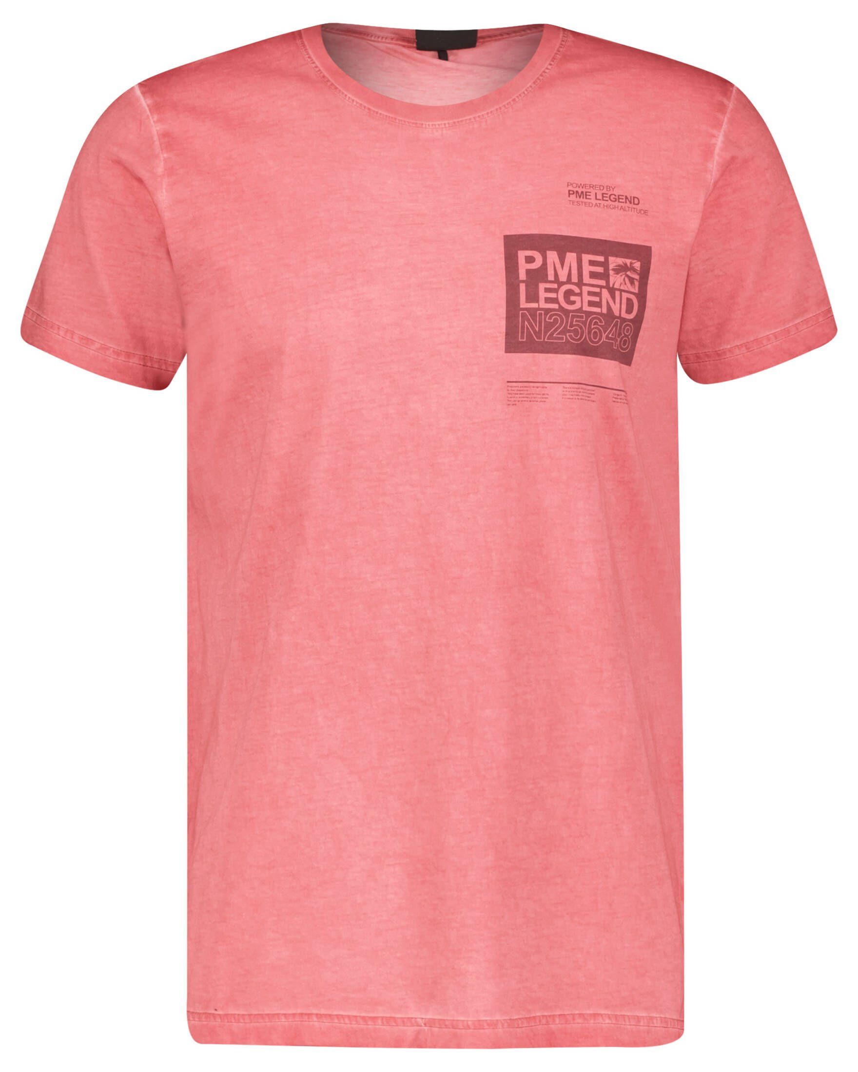 PME LEGEND T-Shirt T-Shirt Herren SINGLE JERSEY pink (1-tlg) (71)