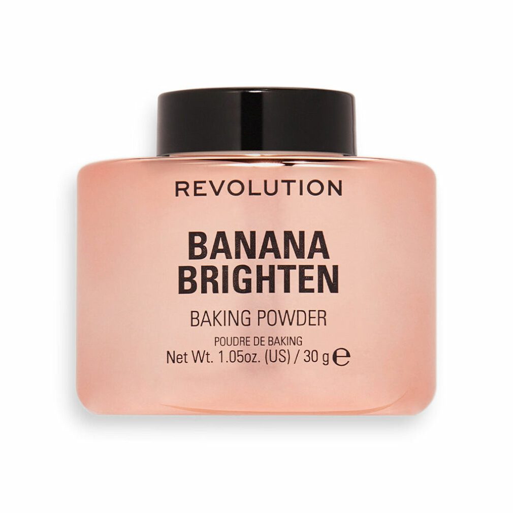 Foundation MAKEUP REVOLUTION Banana Brighten Loose Baking Powder 30g