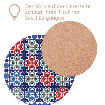 Marrakesch Orient & Mediterran Interior Topfuntersetzer Topfuntersetzer aus Keramik Miro 20cm rutschfest und hitzebeständig, 1-tlg., Rutschfest, Hitzebeständig