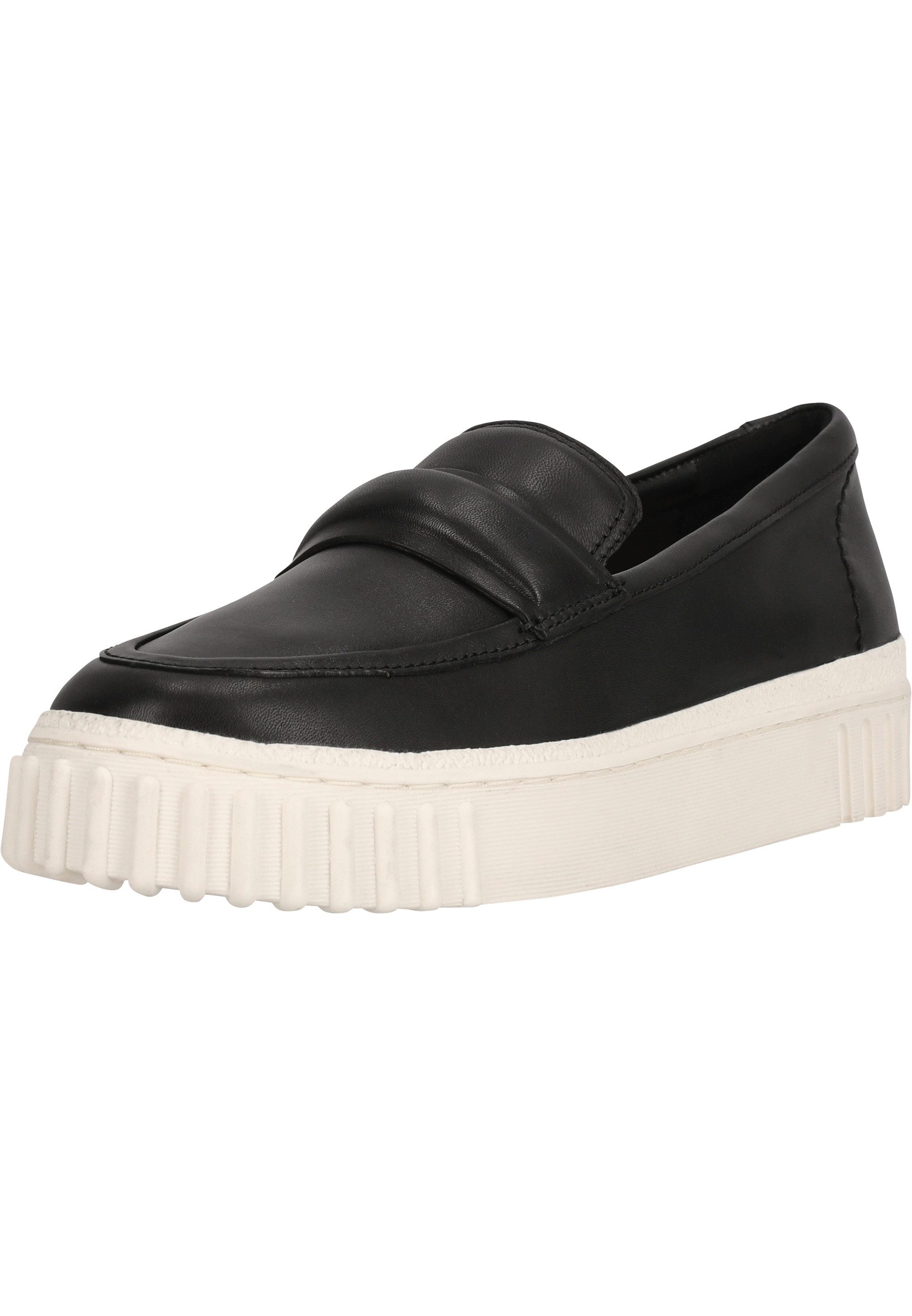 Clarks Mayhill Cove Slipper mit breiter Außen-Sohle günstig online kaufen