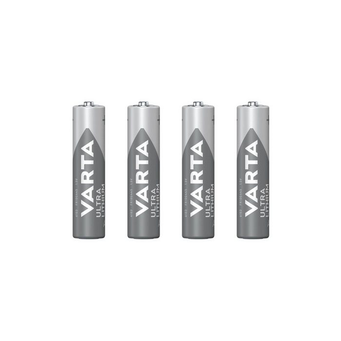 VARTA Batterie Ultra Lithium 4xAAA Batterie